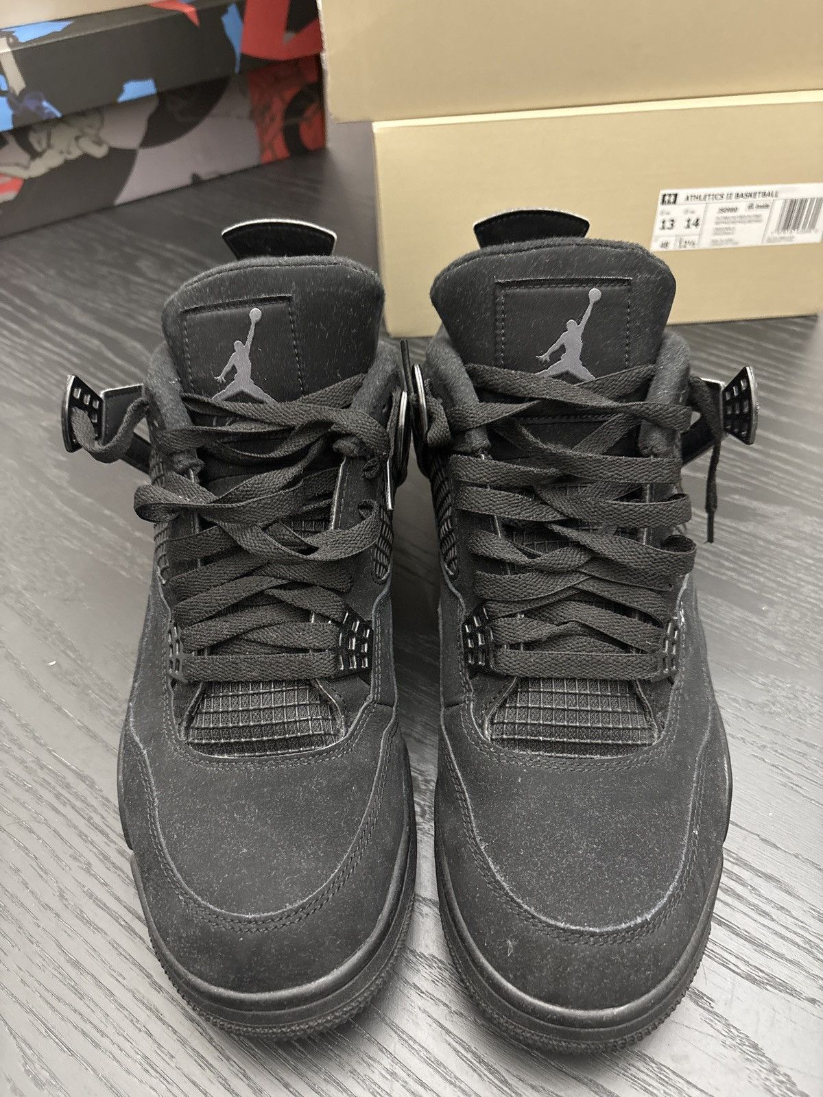 Jordan Brand Jordan 4 Black Cats Size US 12 / EU 45 - 2 Thumbnail