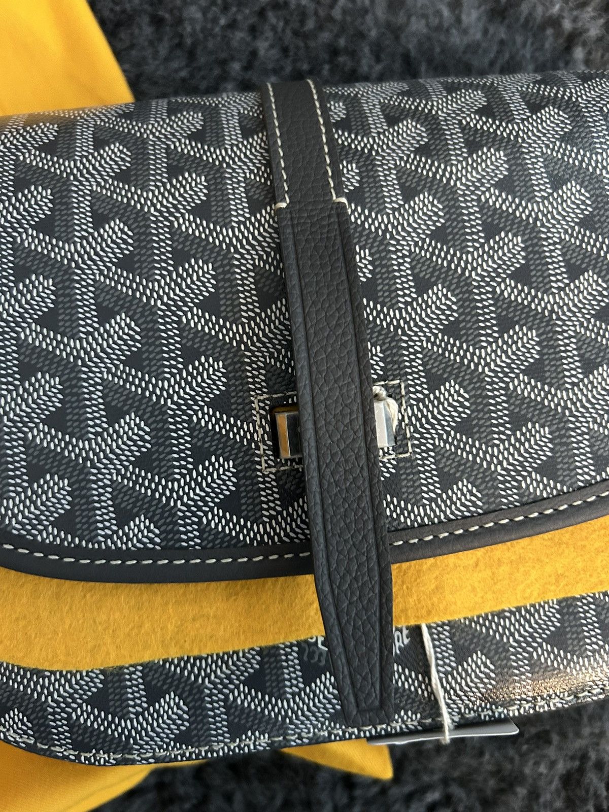 Goyard Goyard Belvedere Grey Messenger bag Size ONE SIZE - 4 Thumbnail