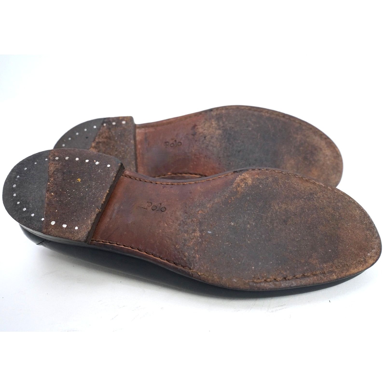 Polo Ralph Lauren Polo Ralph Lauren Tassel Penny Loafers Black Leather Men 9.5 Size US 9.5 / EU 42-43 - 10 Thumbnail