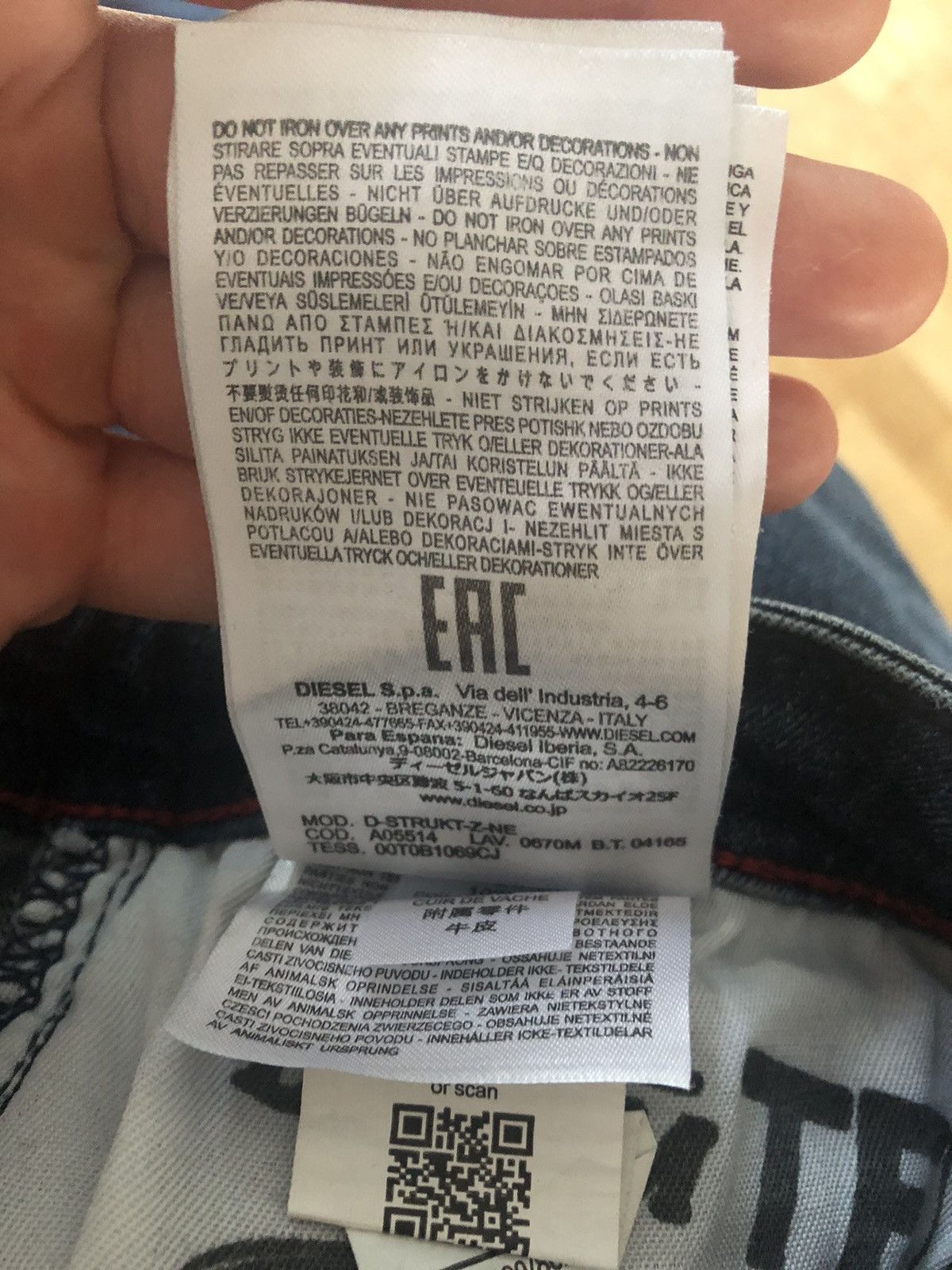 Diesel × Vintage DIESEL 078 RARE VINTAGE QUALITY DESIGNER DENIM PANTS JEANS Size US 32 / EU 48 - 10 Thumbnail