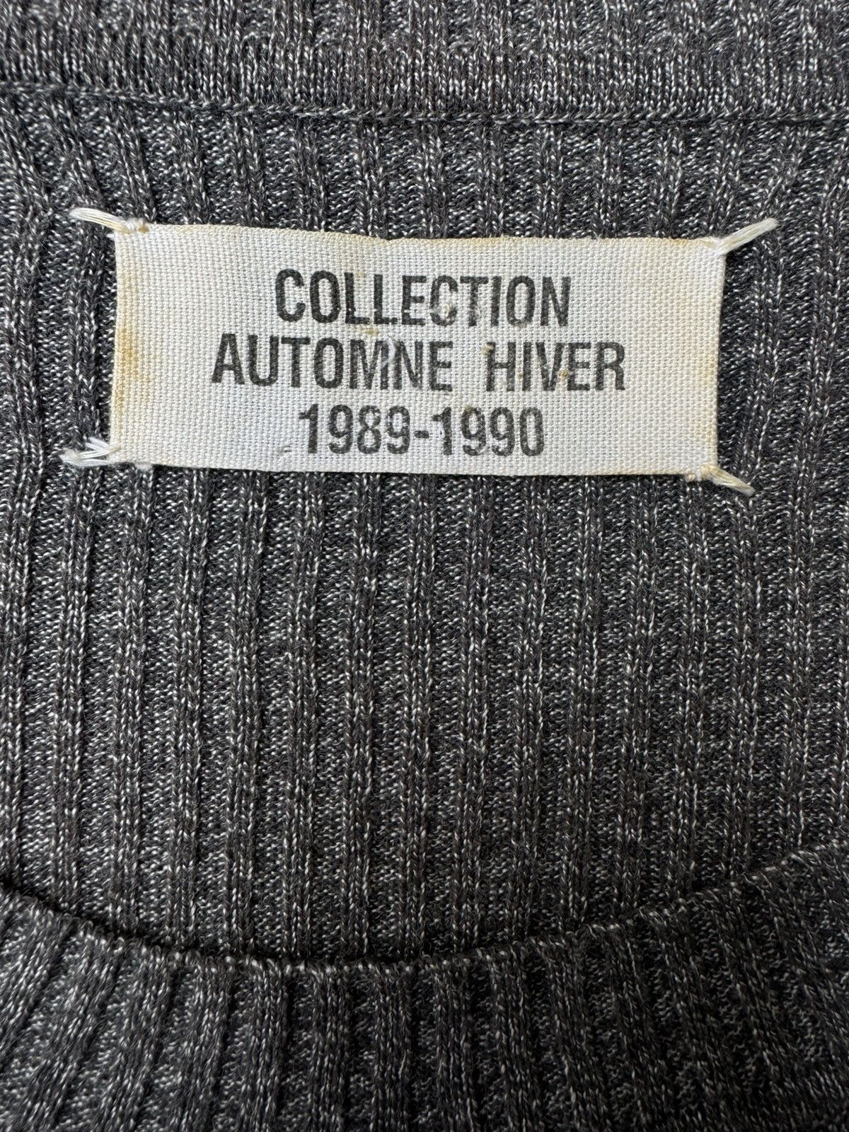 Maison Margiela Maison Martin Margiela SS94 AW89 Anatomic Low-Necked Sweater Size S / US 4 / IT 40 - 8 Thumbnail