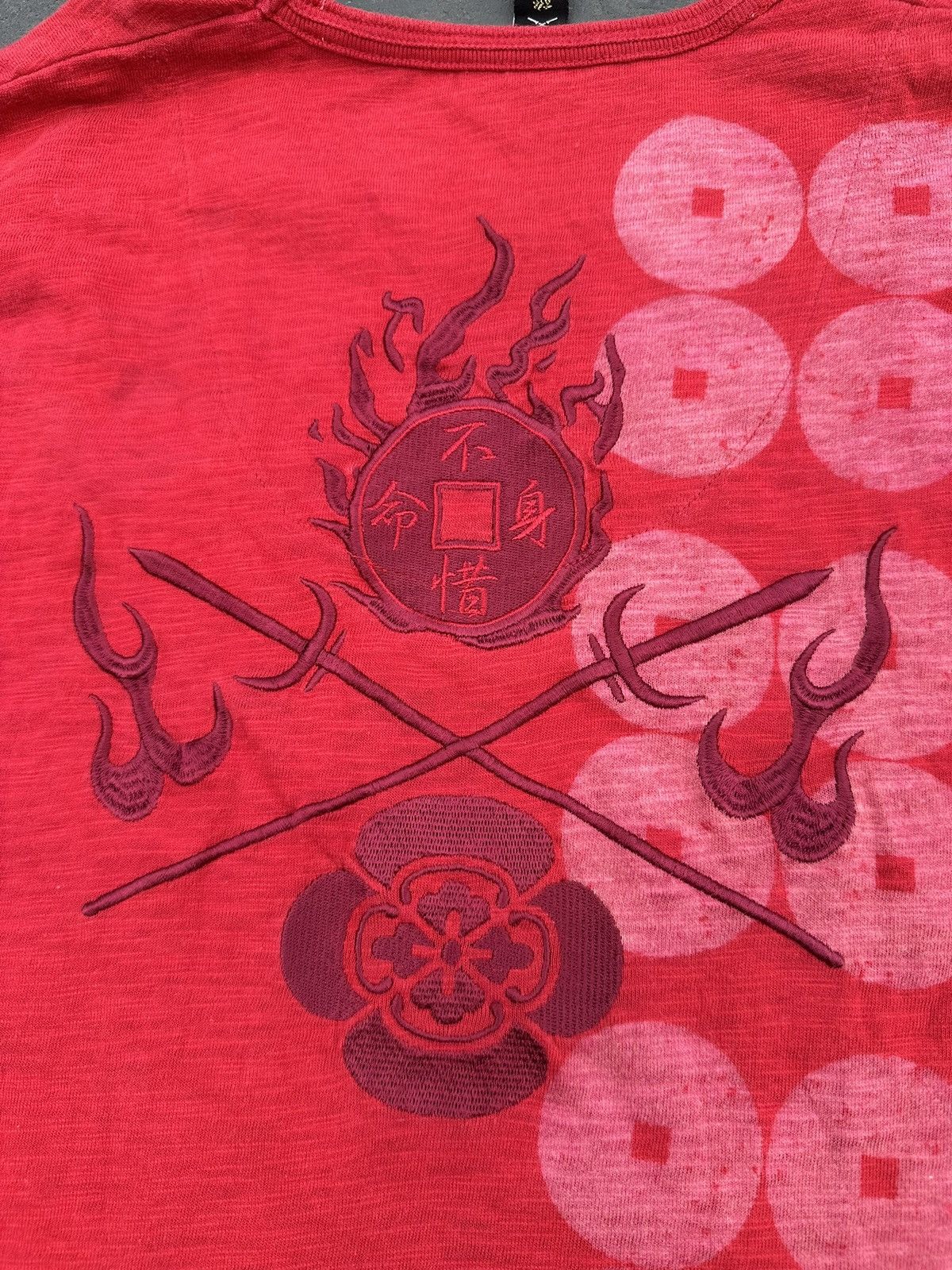 Japanese Brand Embroidery Japanese Traditional Sukajan Longsleeve Bondage Size US L / EU 52-54 / 3 - 11 Thumbnail