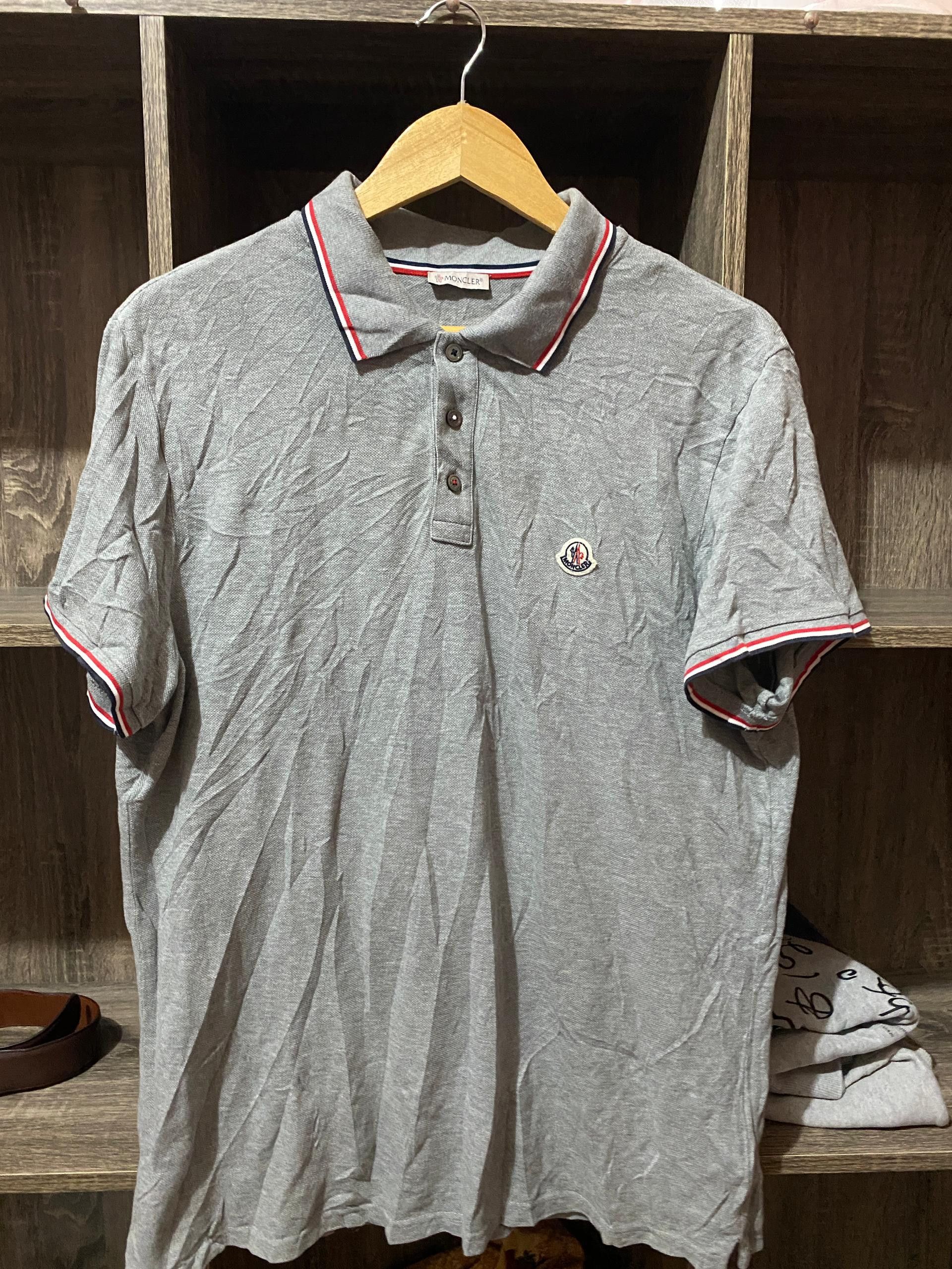 Moncler Mocler Maglia Polo Manica Size US L / EU 52-54 / 3 - 1 Thumbnail