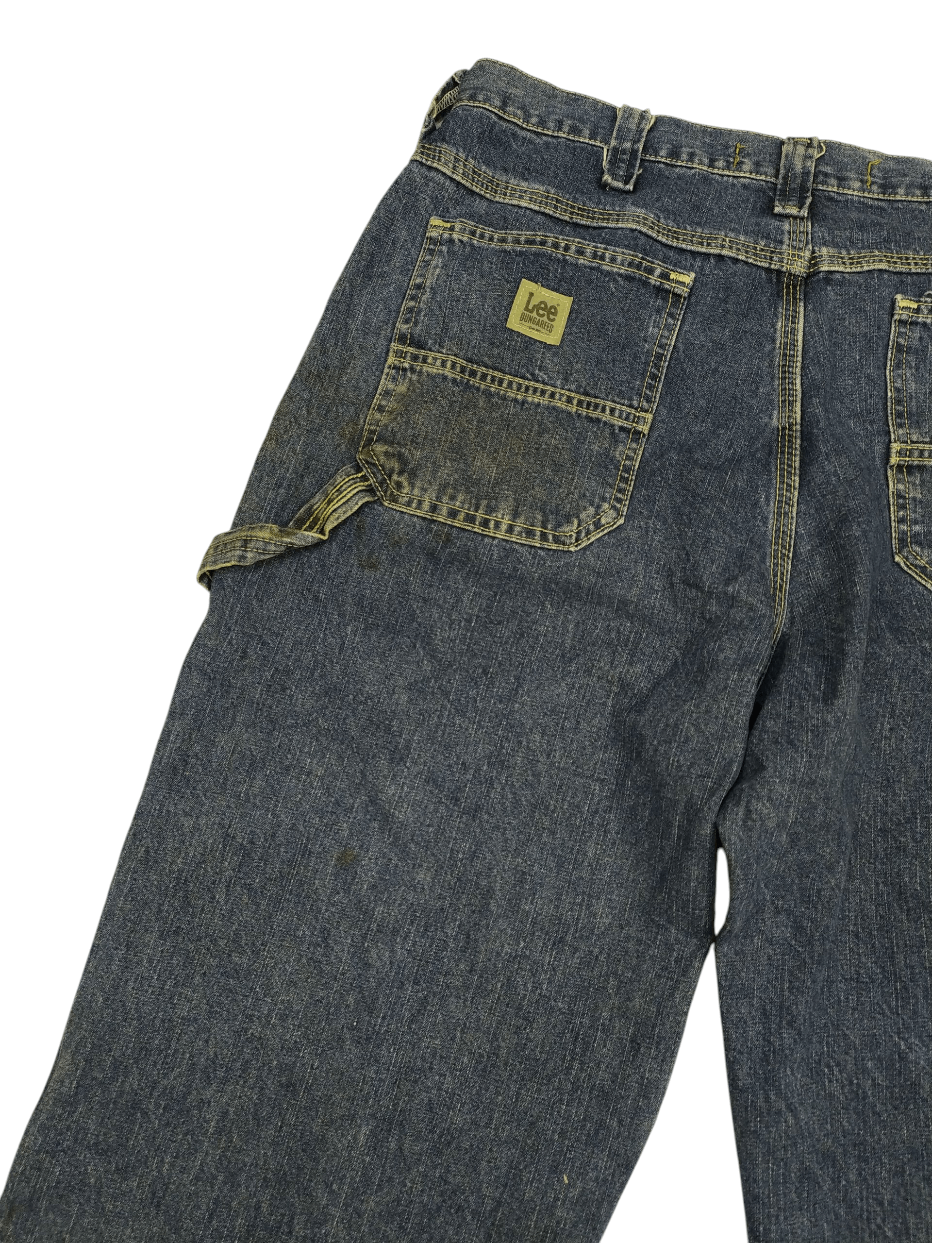 Lee Vintage Lee Dungarees Carpenter Double Knee Jeans Size US 34 / EU 50 - 14 Thumbnail