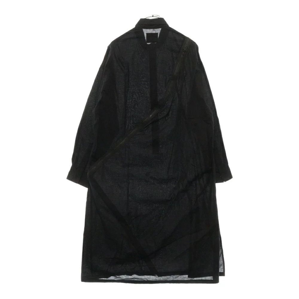 Yohji Yamamoto B Yohji Yamamoto 18SS long shirt with zipper Size US S / EU 44-46 / 1 - 2 Thumbnail