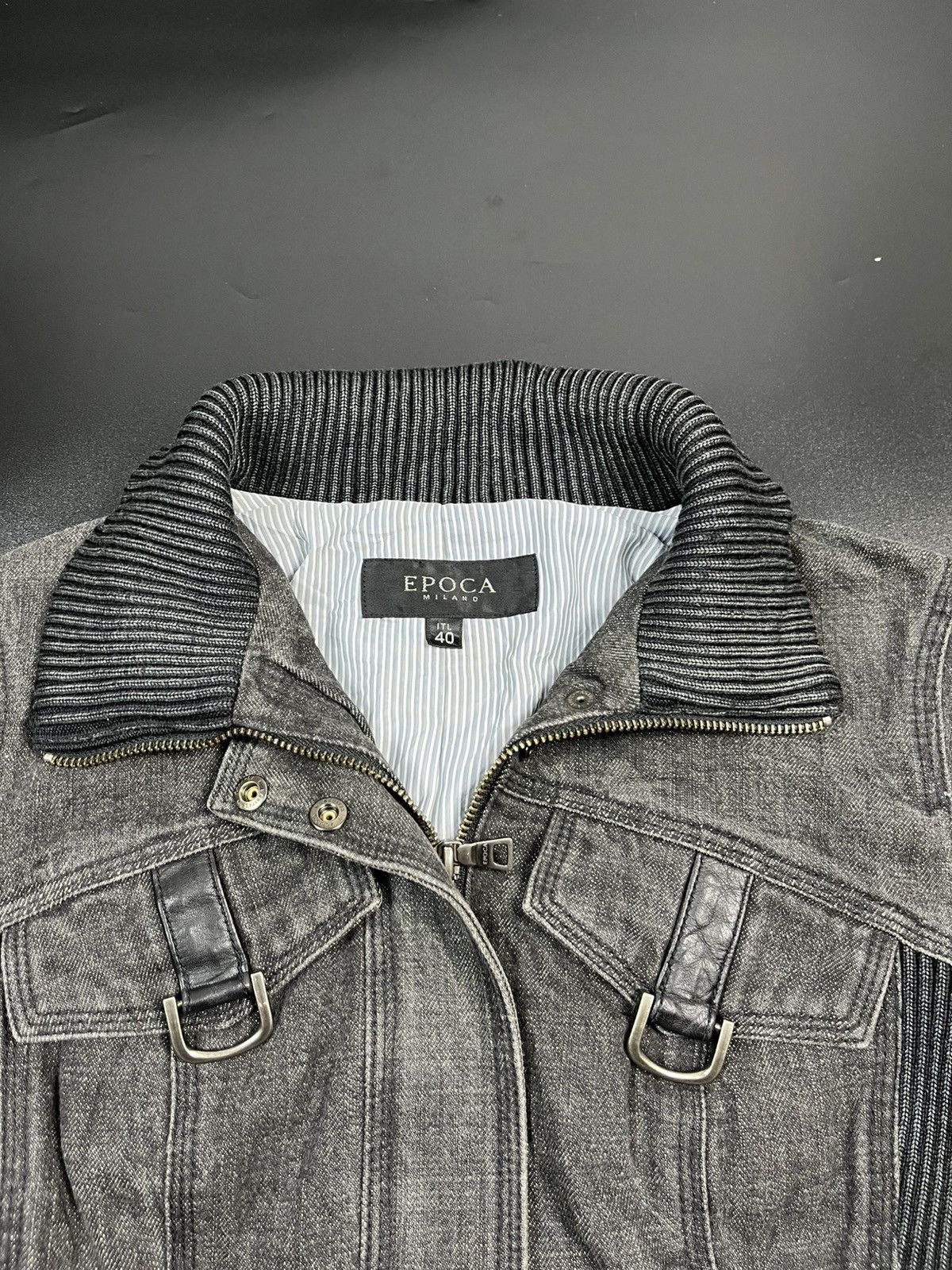 If Six Was Nine × Japanese Brand × Le Grande Bleu (L.G.B.) Japanese Bondage leather jacket by EPOCA Size US S / EU 44-46 / 1 - 9 Thumbnail