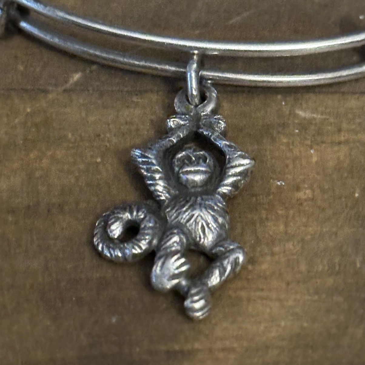 Other Alex and Ani monkey adjustable bangle charm bracelet Size ONE SIZE - 4 Thumbnail