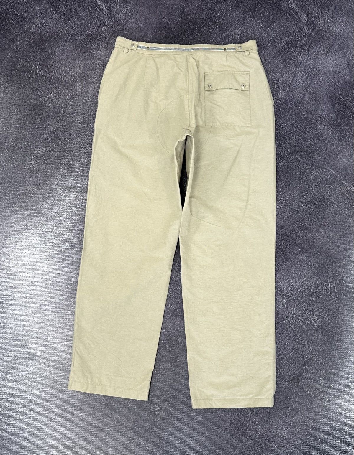 Helmut Lang Vintage Prada Red Tab Cream Rare Grail Baggy Nylon Pants Size US 32 / EU 48 - 11 Thumbnail