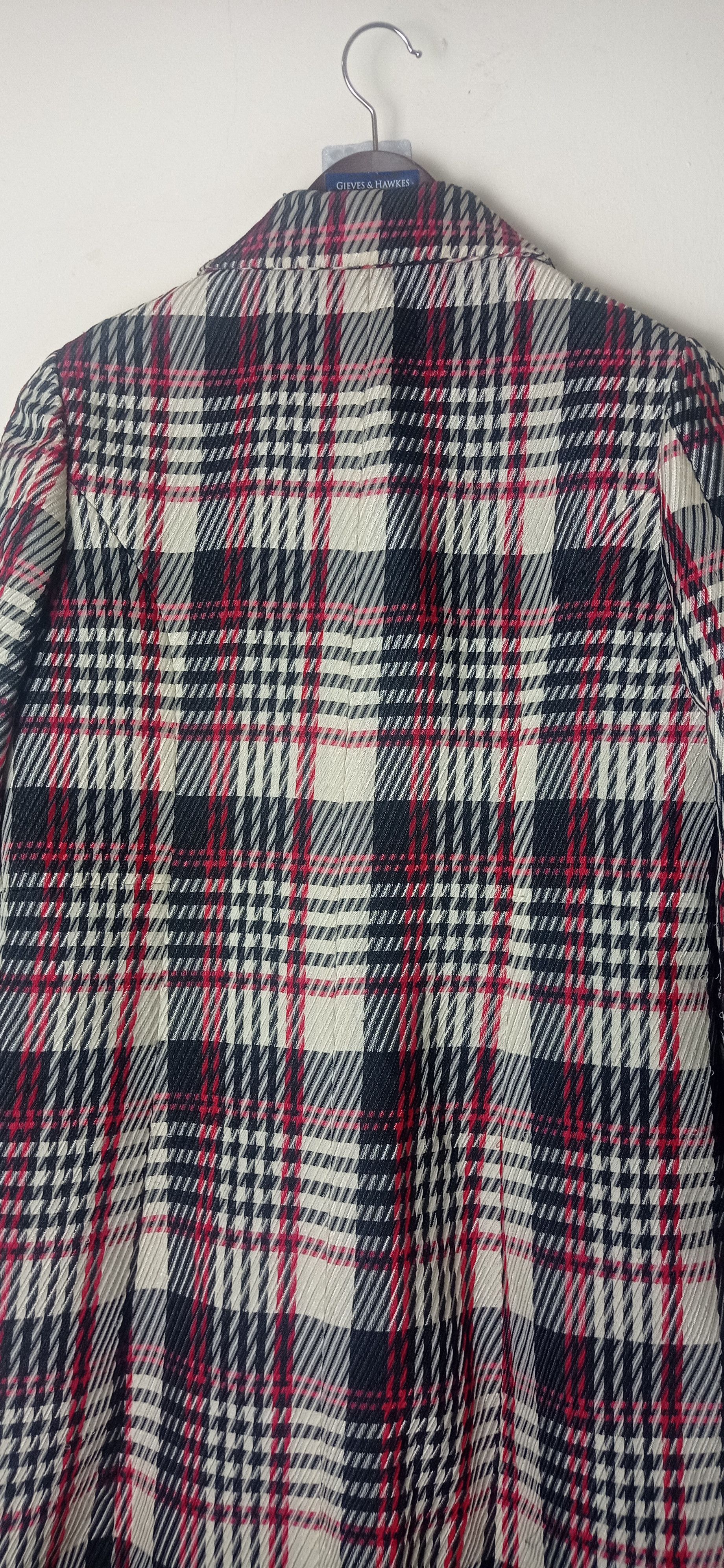 Comme des Garcons Vtg Ad 1996 Comme des Garçons Plaid tartan Nice jacket Size US M / EU 48-50 / 2 - 6 Thumbnail