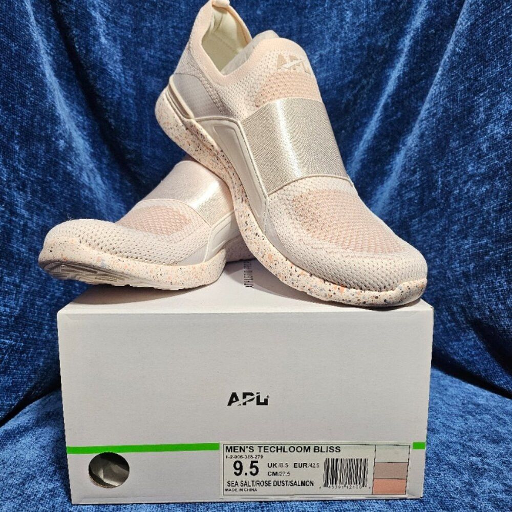 APL NEW APL Pink Salmon Techloom Bliss Running Shoes Men 9.5 Se Size US 9.5 / EU 42-43 - 1 Thumbnail