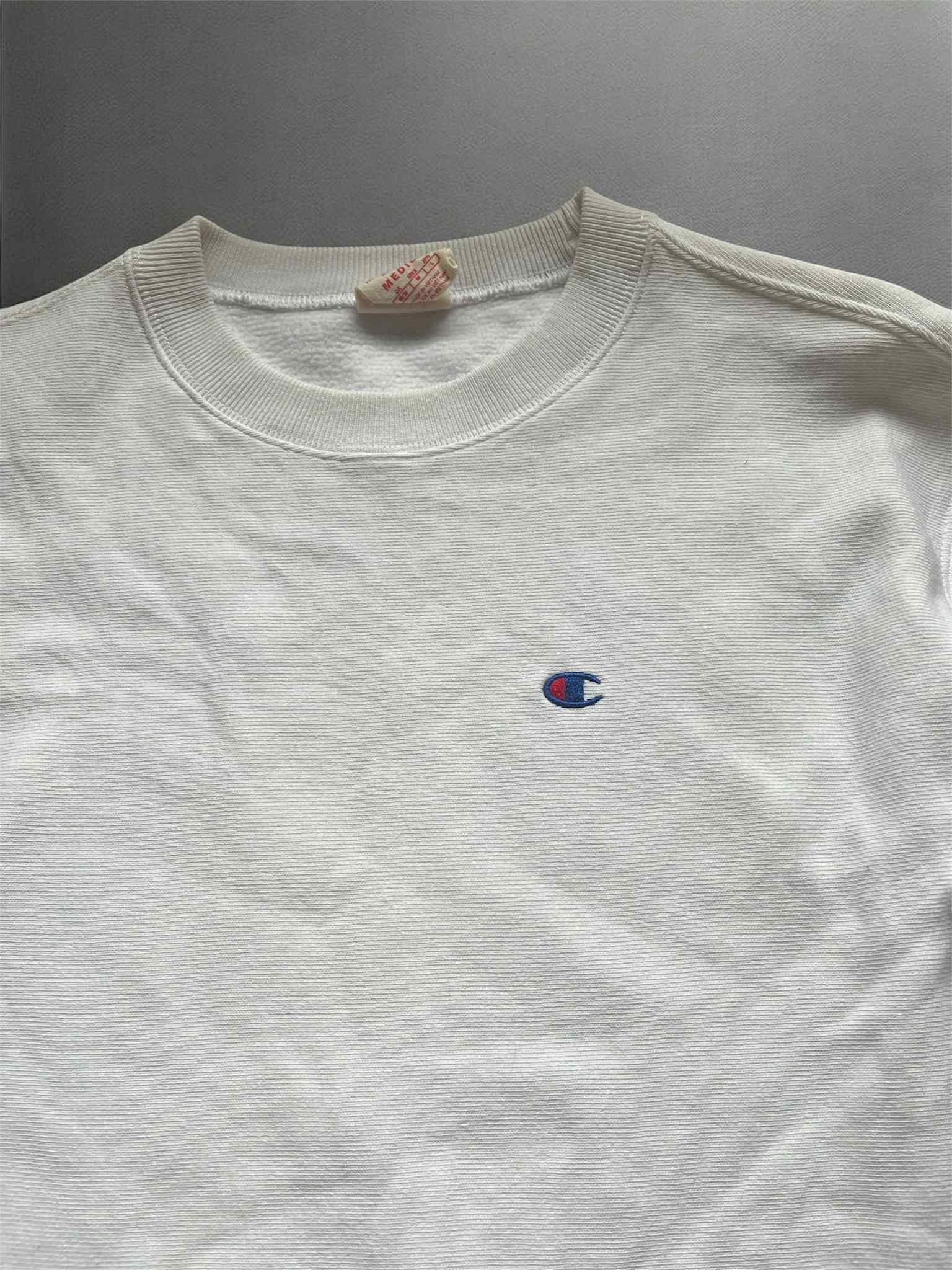 Champion Champion Reverse Weave Sweatshirt – White Size US M / EU 48-50 / 2 - 2 Thumbnail