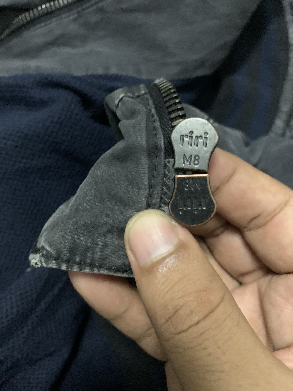 United Arrows Washed effects bomber jacket grey colour Size US M / EU 48-50 / 2 - 10 Thumbnail