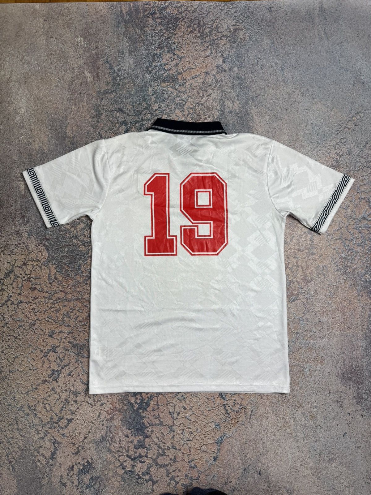 Vintage Vintage England Score draw 1990/92 #19 Soccer jersey Size US L / EU 52-54 / 3 - 7 Thumbnail