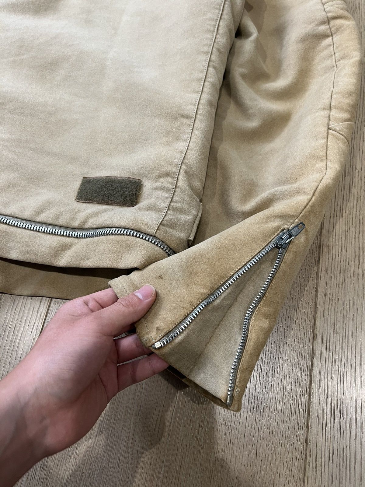 Helmut Lang Helmut Lang AW99 Moleskin Astro Biker Jacket Size US M / EU 48-50 / 2 - 9 Thumbnail