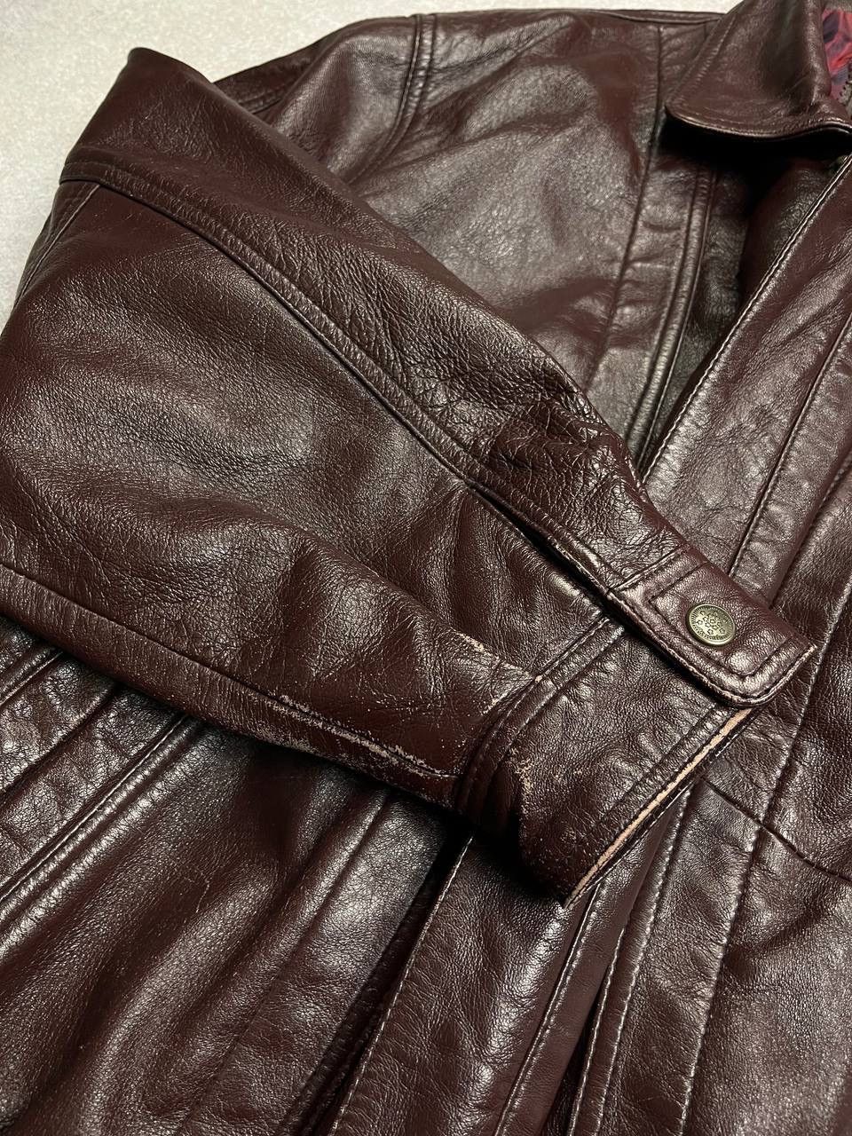 Genuine Leather Vintage 90s Burton Leather Y2K Jacket Archive Rare Size US L / EU 52-54 / 3 - 9 Thumbnail