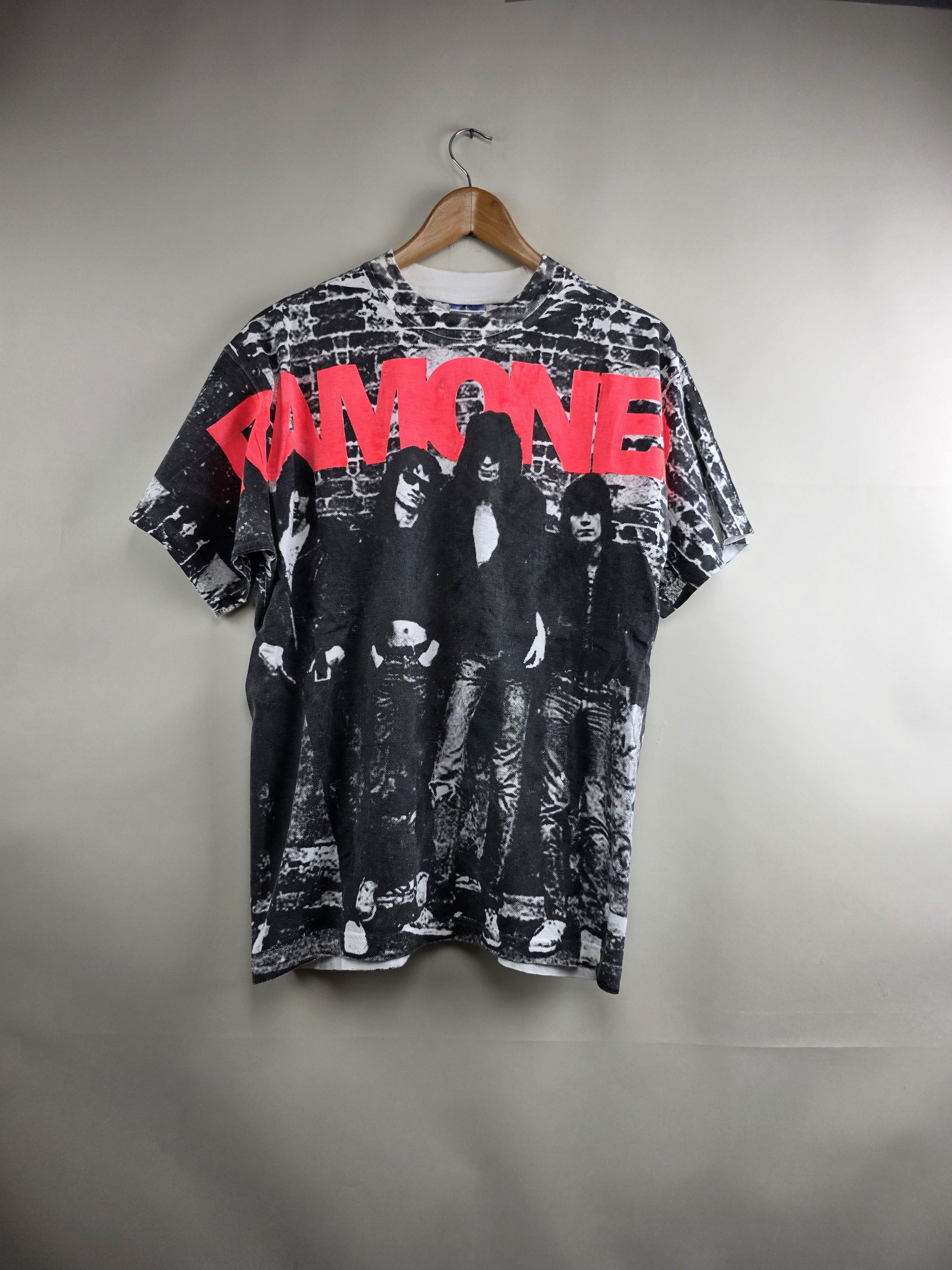 Band Tees × Vintage Vintage Rare The Cramps All Over Print