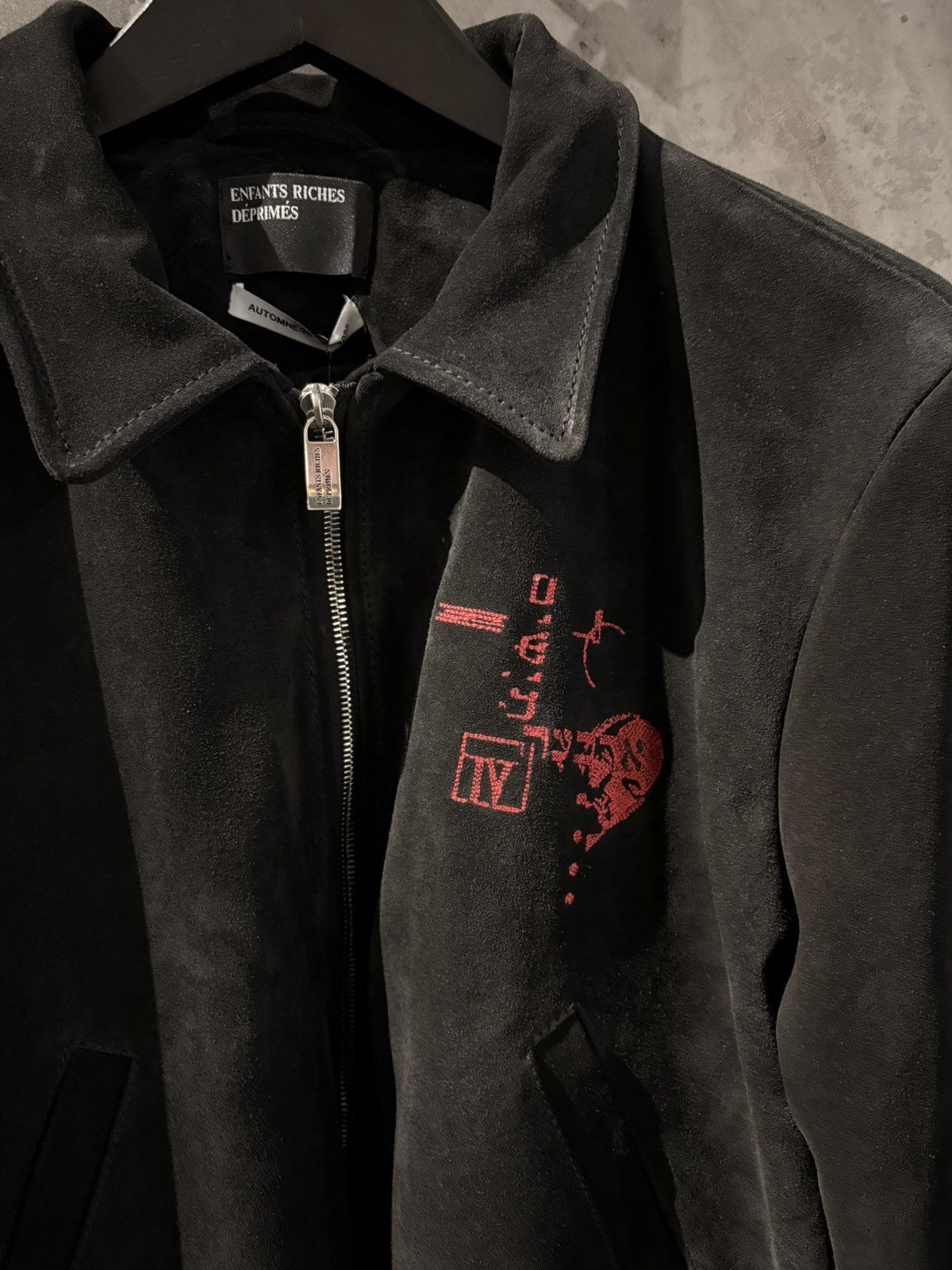 Enfants Riches Deprimes ENFANTS RICHES DEPRIMES SUEDE CONSTRUCTIVIST JACKET Size US L / EU 52-54 / 3 - 3 Thumbnail