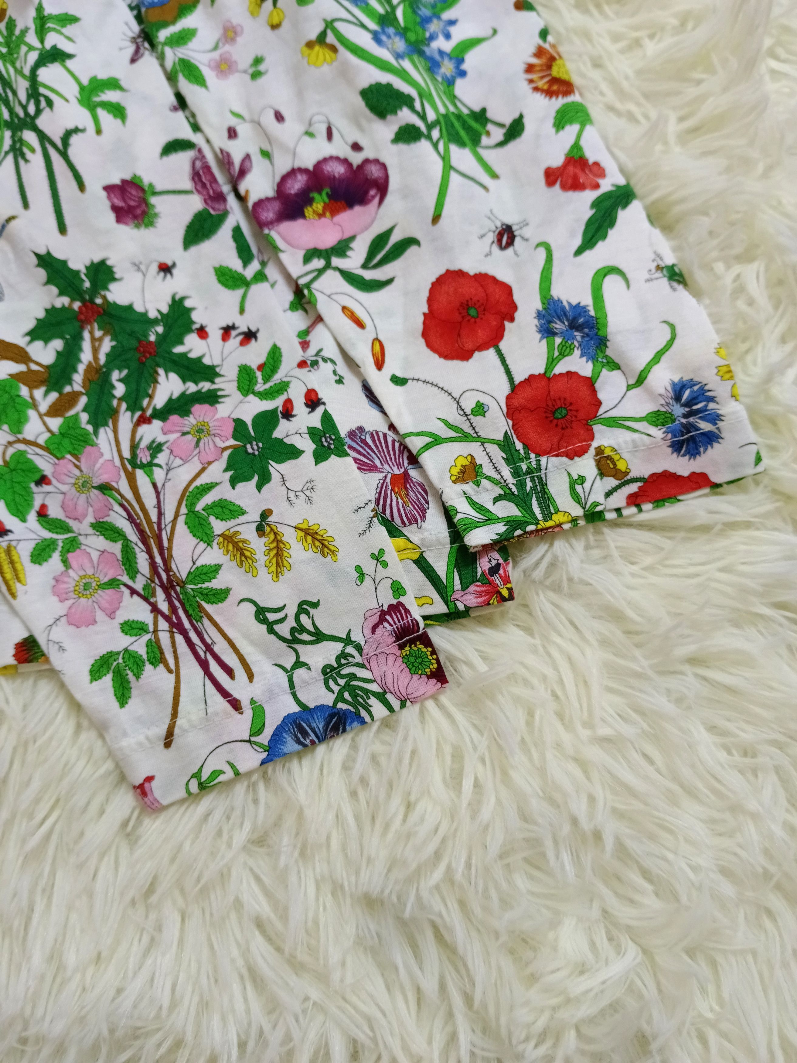 Gucci 80s GUCCI FLORAL LONG SLEEVE Size S / US 4 / IT 40 - 3 Thumbnail