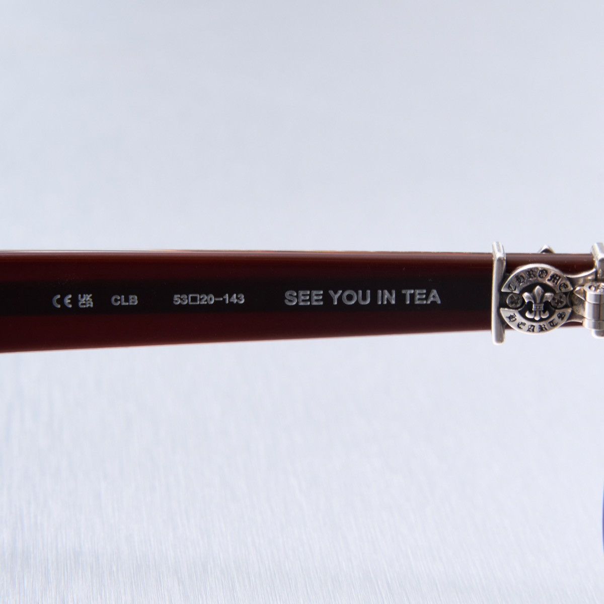 Chrome Hearts CHROME HEARTS SEE YOU IN TEA CLASSIC BROWN GLASSES Size ONE SIZE - 6 Thumbnail
