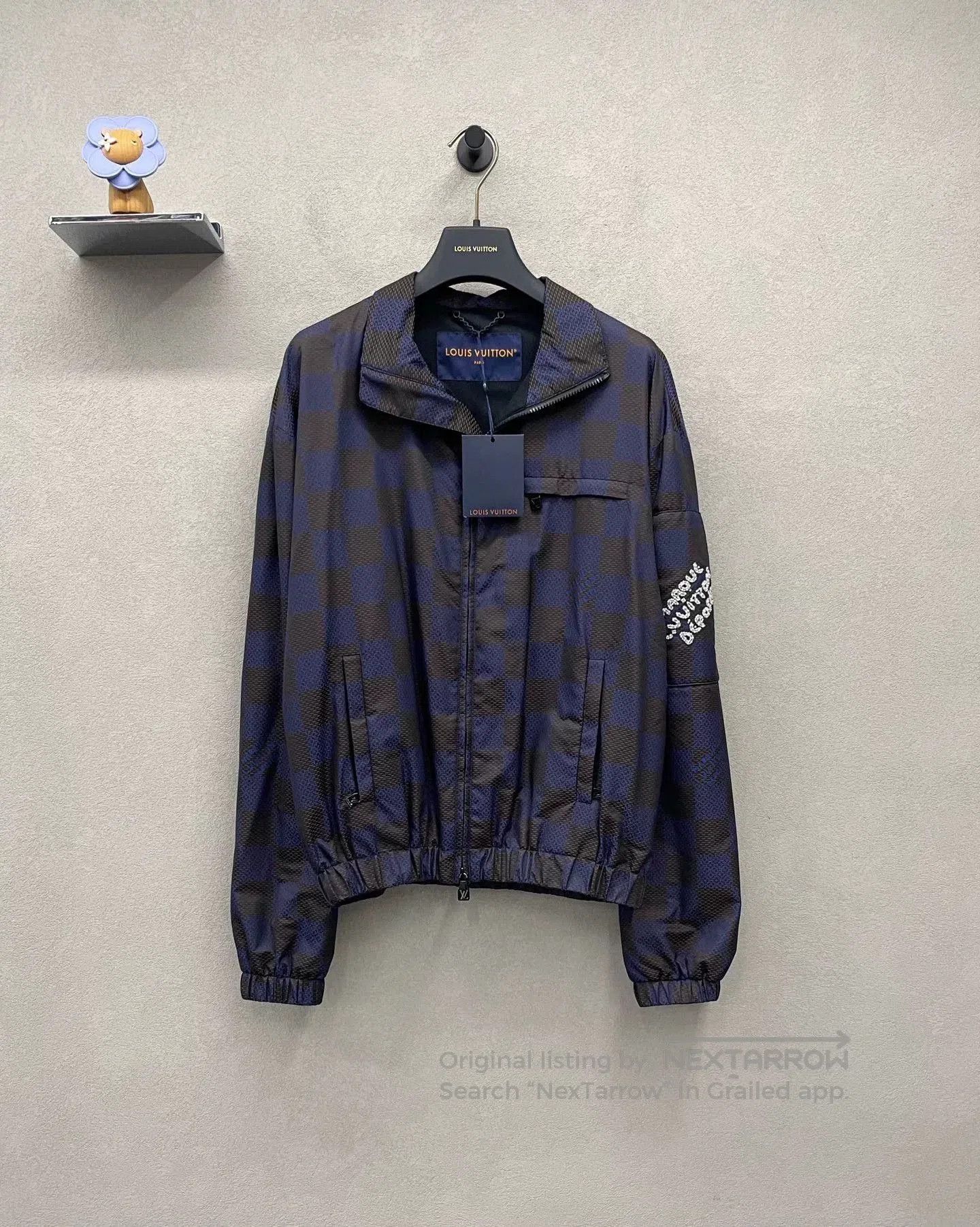 Louis Vuitton LV x Pharrell Checkerboard Navy Jacket. Size US S / EU 44-46 / 1 - 1 Thumbnail