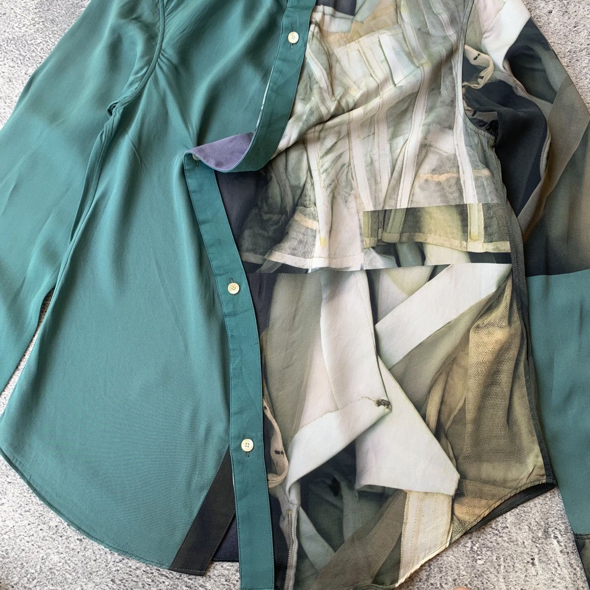Acne Studios Acne Studios Aw13 Arona PR Bamboo Shirt Size M / US 6-8 / IT 42-44 - 10 Thumbnail