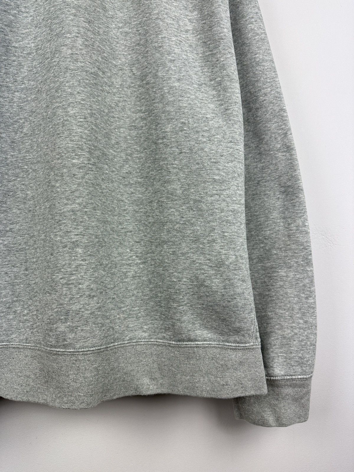 Nike × Vintage Y2K Nike Basic Grey Zip Hoodie Size US XL / EU 56 / 4 - 13 Thumbnail