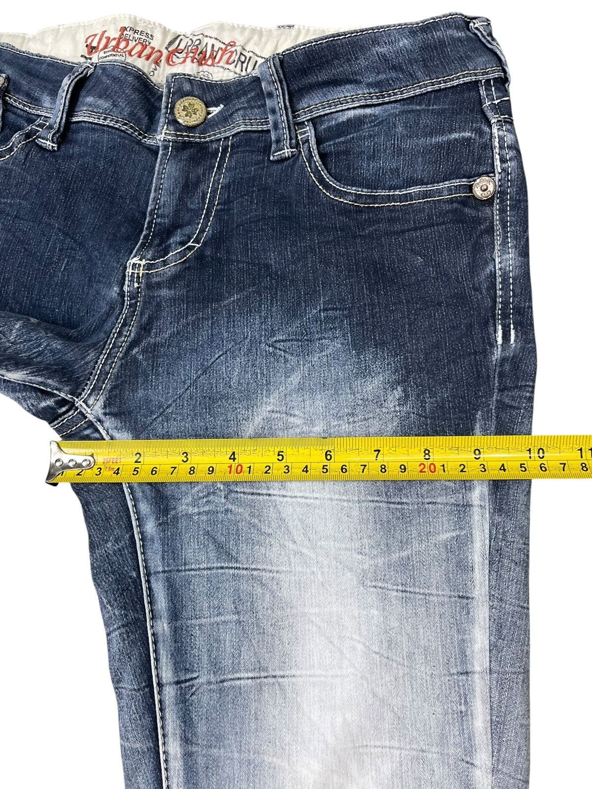 Japanese Brand Vintage Urban Crush by Spycy Denim Jeans Streetwear Size US 32 / EU 48 - 12 Thumbnail