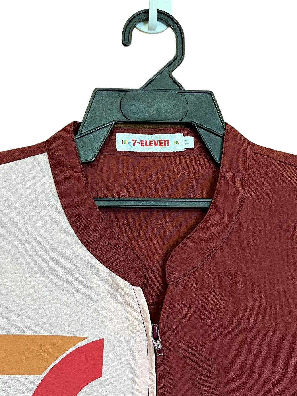 Uniform Wares HISTORY🔥VINTAGE 7 ELEVEN UNIFORM ZIPPER SHIRT Size US M / EU 48-50 / 2 - 5 Thumbnail