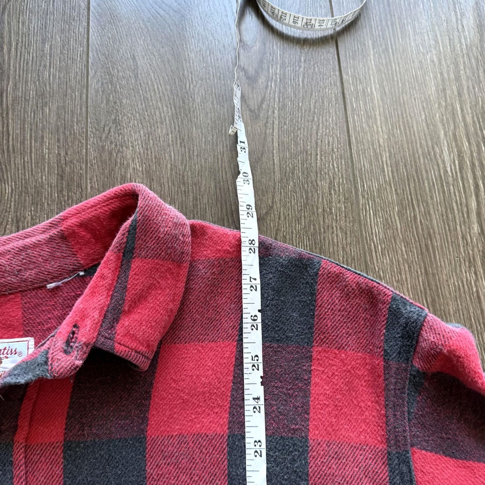 Vintage VINTAGE Prentiss Outdoors Flannel Shirt 2XL Red Buffalo Plaid Button Size US XXL / EU 58 / 5 - 7 Thumbnail