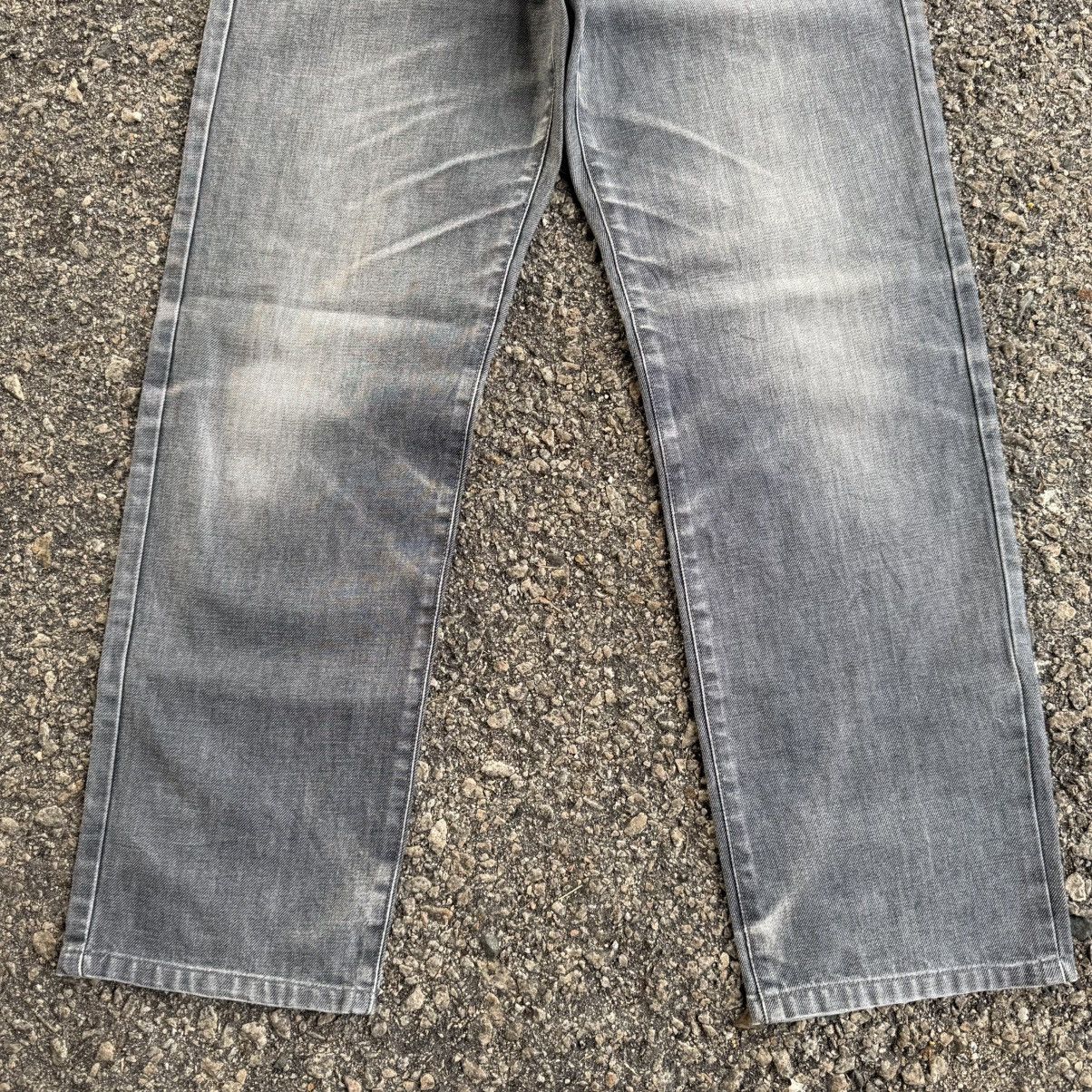 Japanese Brand W30 Vintage Japanese Faded Black Denim Jean Pants Size US 30 / EU 46 - 3 Thumbnail