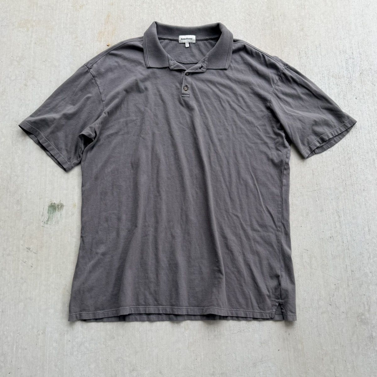 Richer Poorer Richer Poorer Polo Shirt Mens XL Gray Short Sleeve Popover Size US XL / EU 56 / 4 - 1 Thumbnail