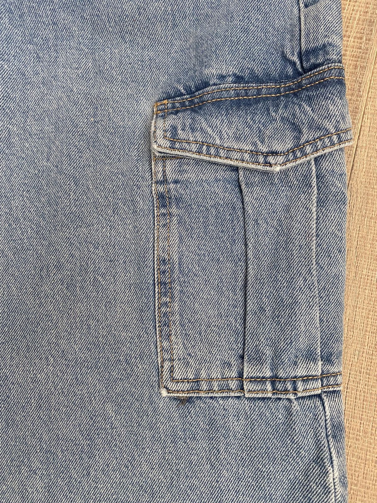 Zara Zara High Rise Cargo Jeans Size 26" / US 2 / IT 38 - 3 Thumbnail