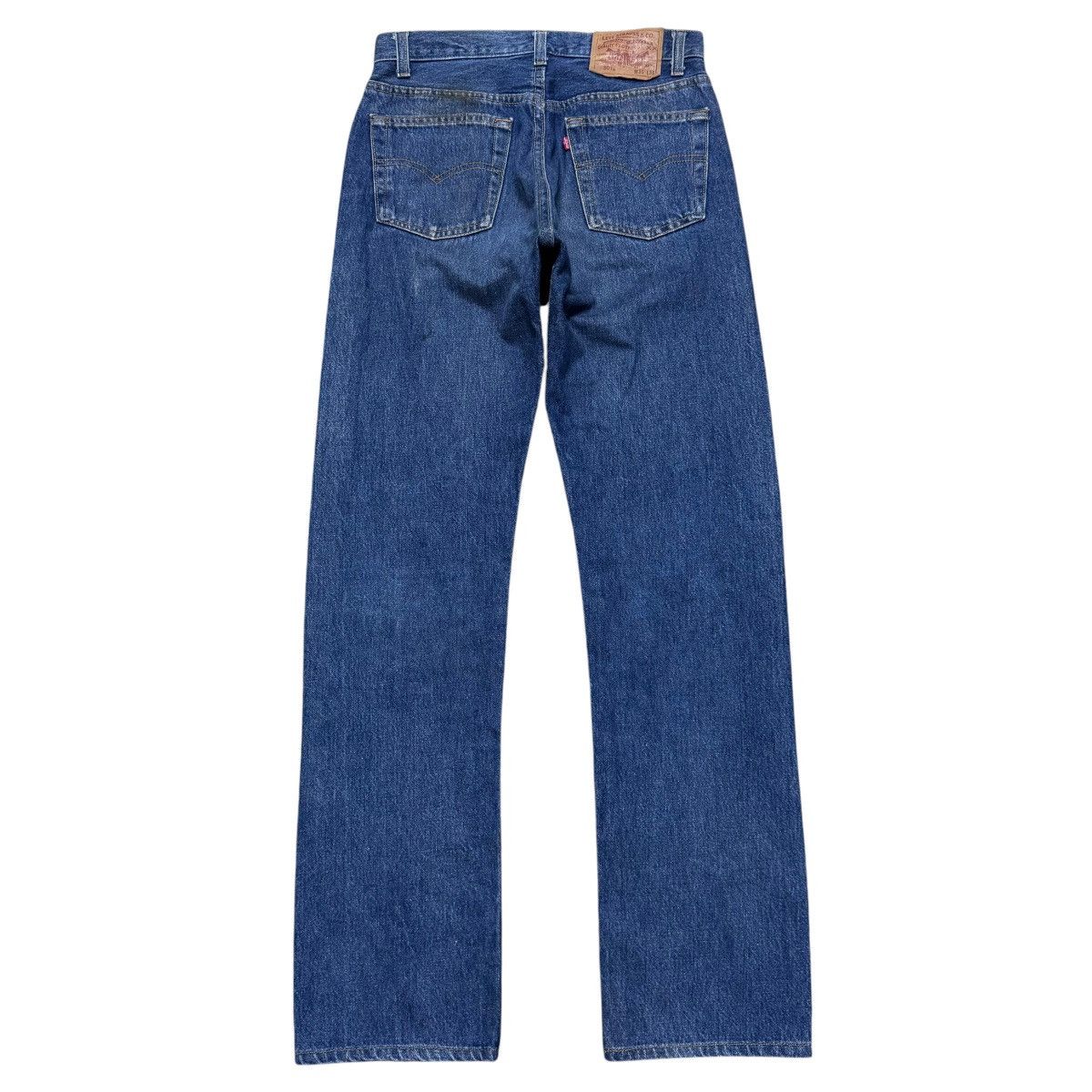 Levi's Vintage 90s Levis 501xx Dark Blue Denim Jeans Size US 29 - 1 Thumbnail