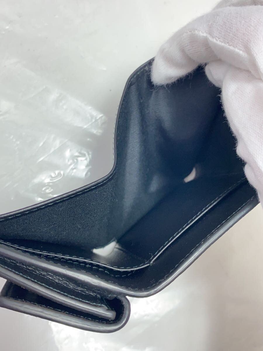 Dior Dior Leather Bi-Fold Wallet Black Size ONE SIZE - 6 Thumbnail
