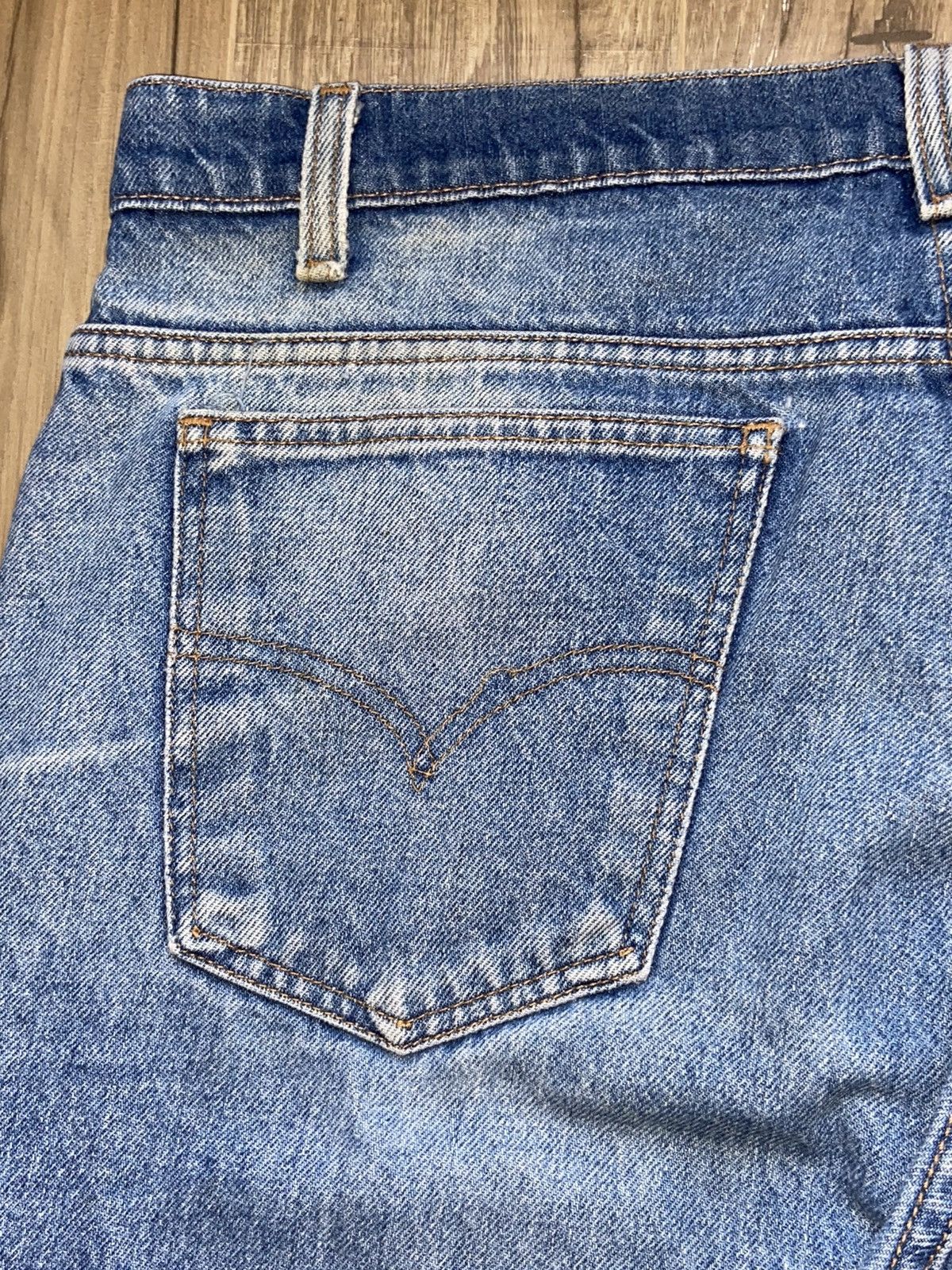 Levi's Vintage Levi’s FADED 505 Orange Tab 1996 Jeans 36x29.5 90s Size US 36 / EU 52 - 9 Thumbnail