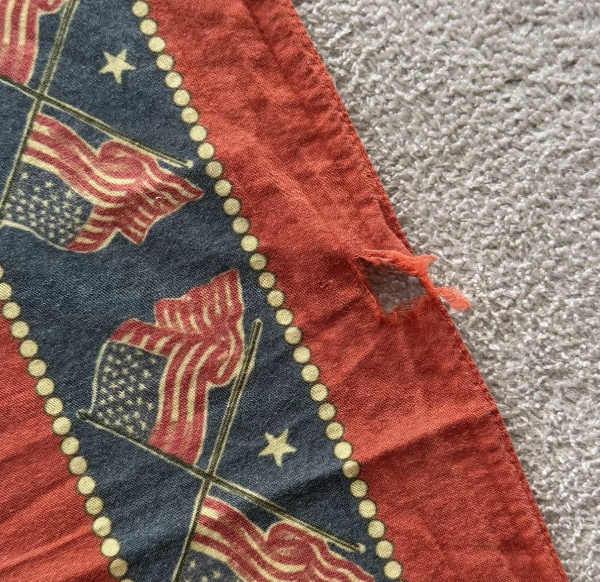 RRL Ralph Lauren RRL Ralph Lauren Double RL Nautical Large Bandana K22 Size ONE SIZE - 3 Thumbnail