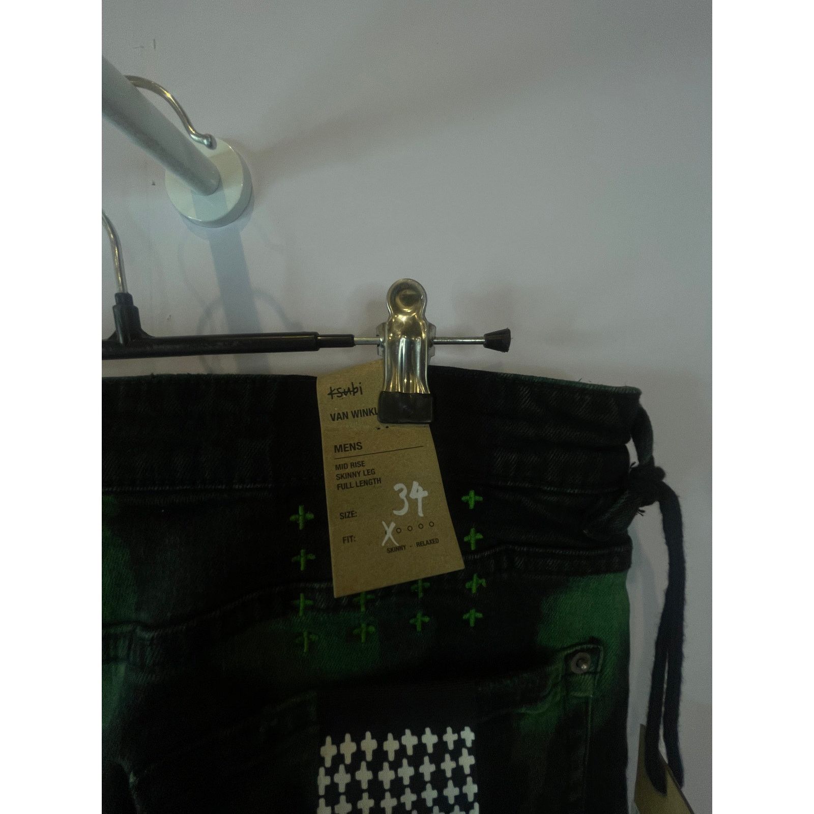 Ksubi Ksubi Black & Green Jeans Size US 34 / EU 50 - 5 Thumbnail