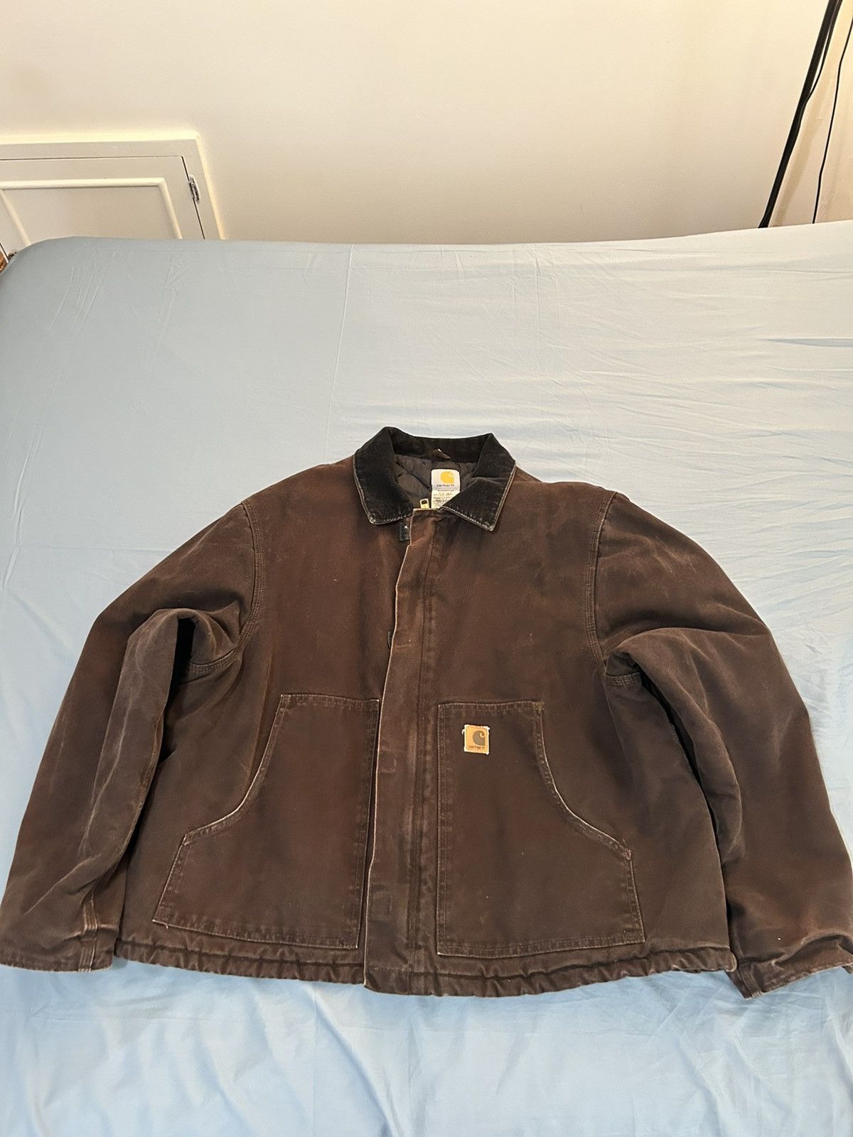 Carhartt Vintage 90s Carhartt J22 brown jacket 2xl | Grailed