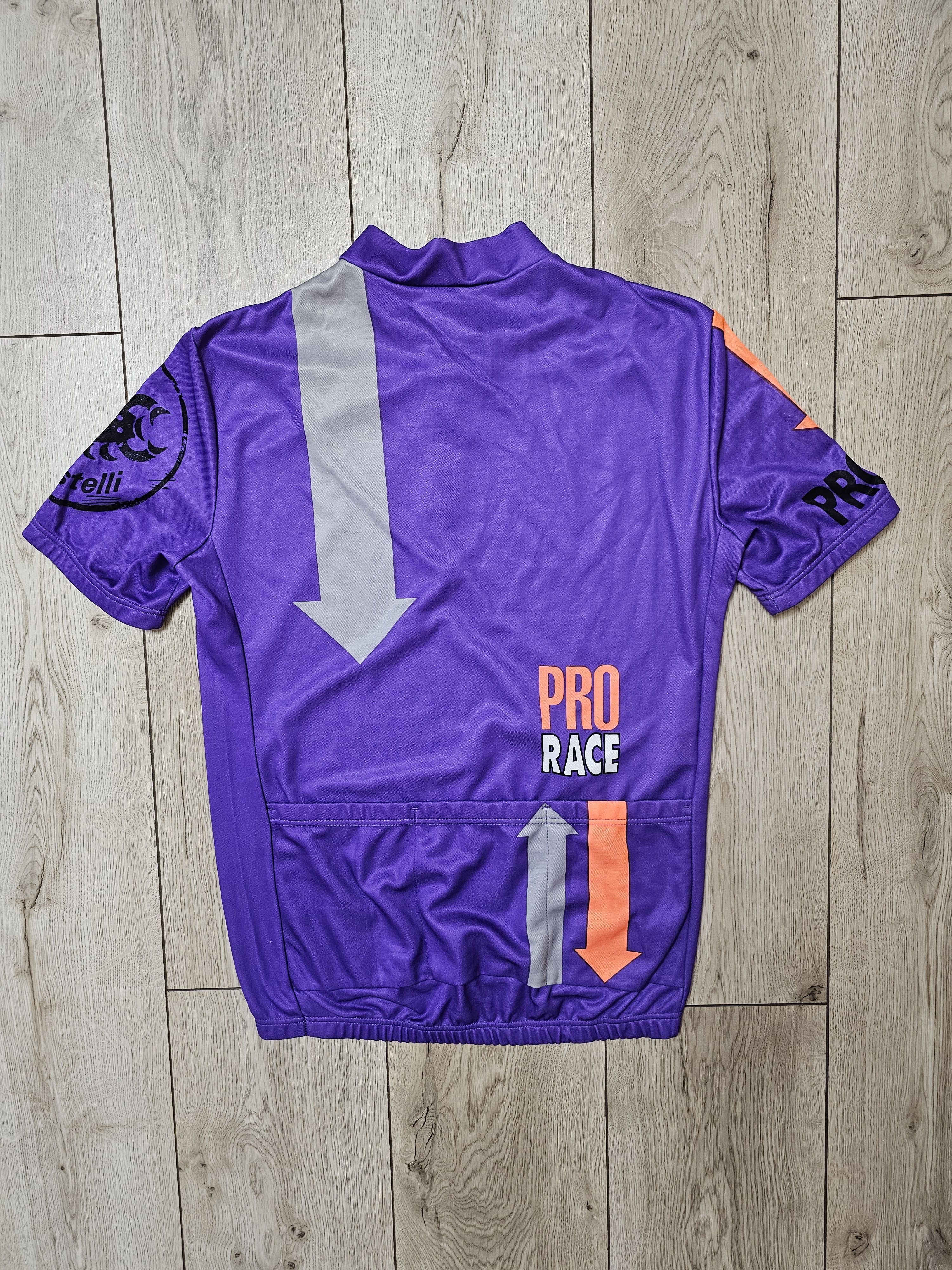 Vintage CASTELLI VINTAGE JERSEY VELO SHIRT PURPLE PRO RACE CYCLING Size US L / EU 52-54 / 3 - 2 Thumbnail