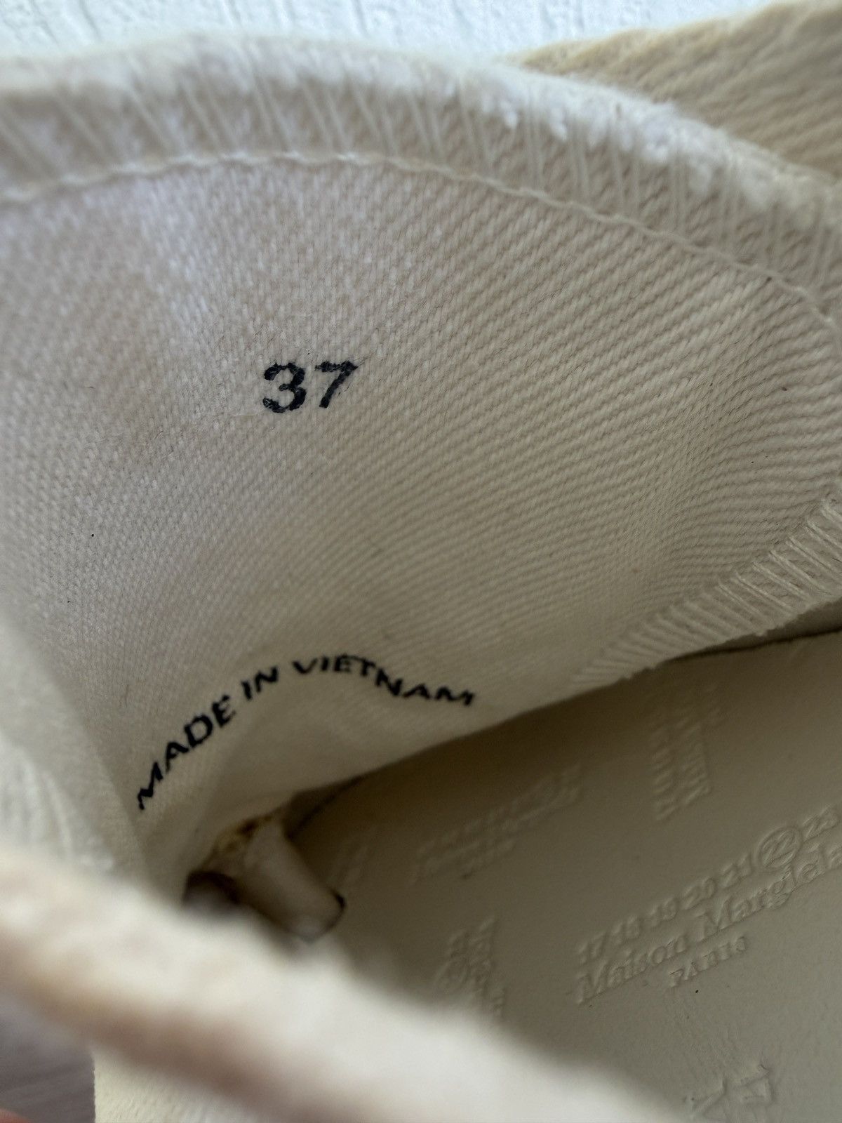 Maison Margiela Tabi canvas sneakers Size US 7 / IT 37 - 14 Thumbnail