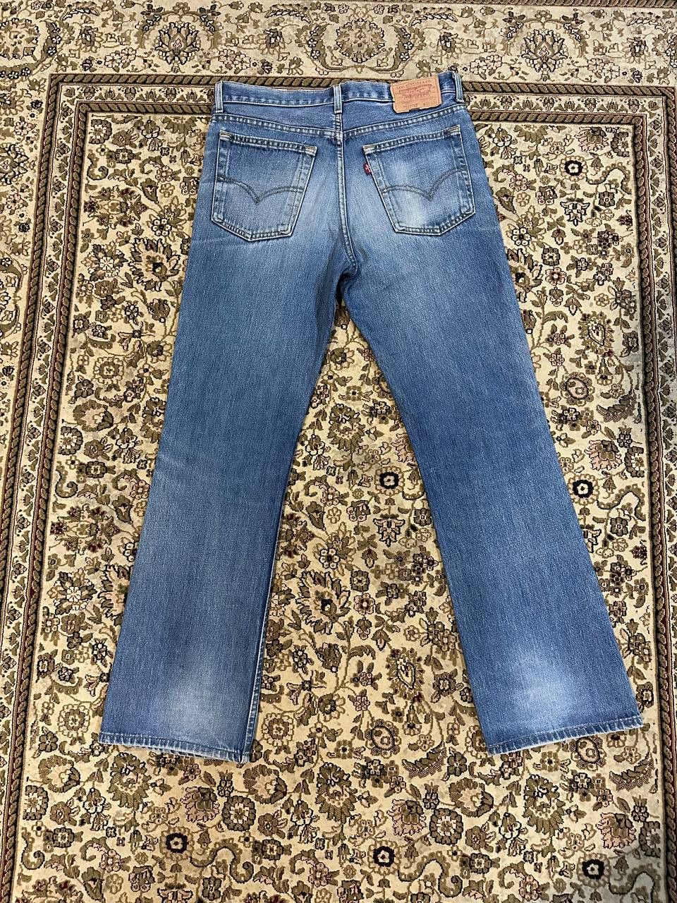 Levi's Vintage Clothing Rare Levi's 517 Y2K Bootcut Made in U.S.A.Well-Worn Patina. Size US 31 - 2 Thumbnail