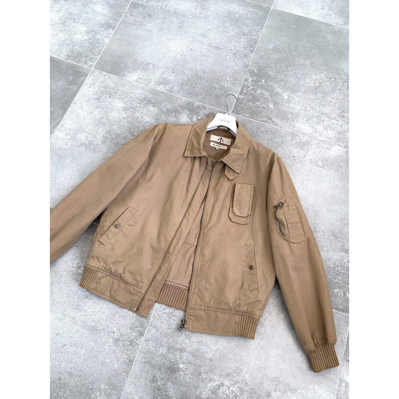 Nigel Cabourn Men's NIGEL CABOURN Utility Bomber Coat Jacket Size XL EU 54 Size US XL / EU 56 / 4 - 2 Thumbnail