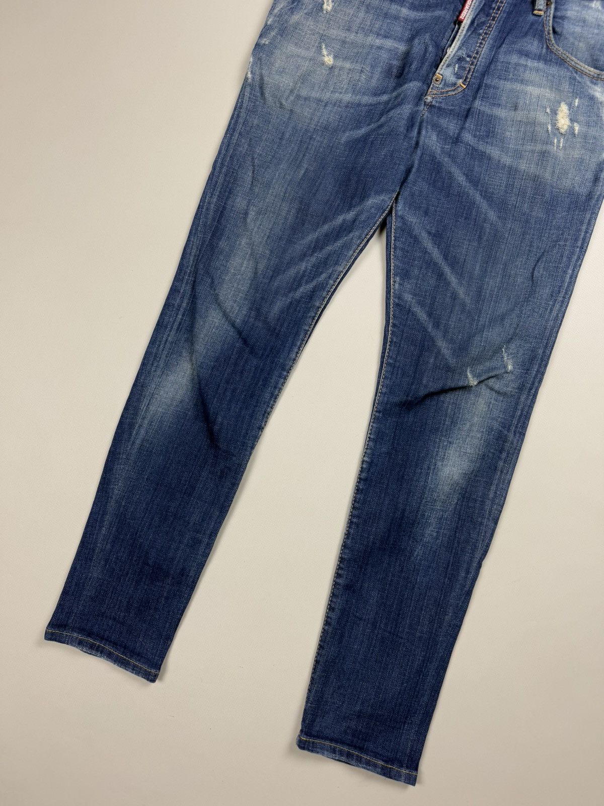 Dsquared2 Dsquared Men’s Distressed Denim Skater Skinny Jeans Size US 30 / EU 46 - 5 Thumbnail