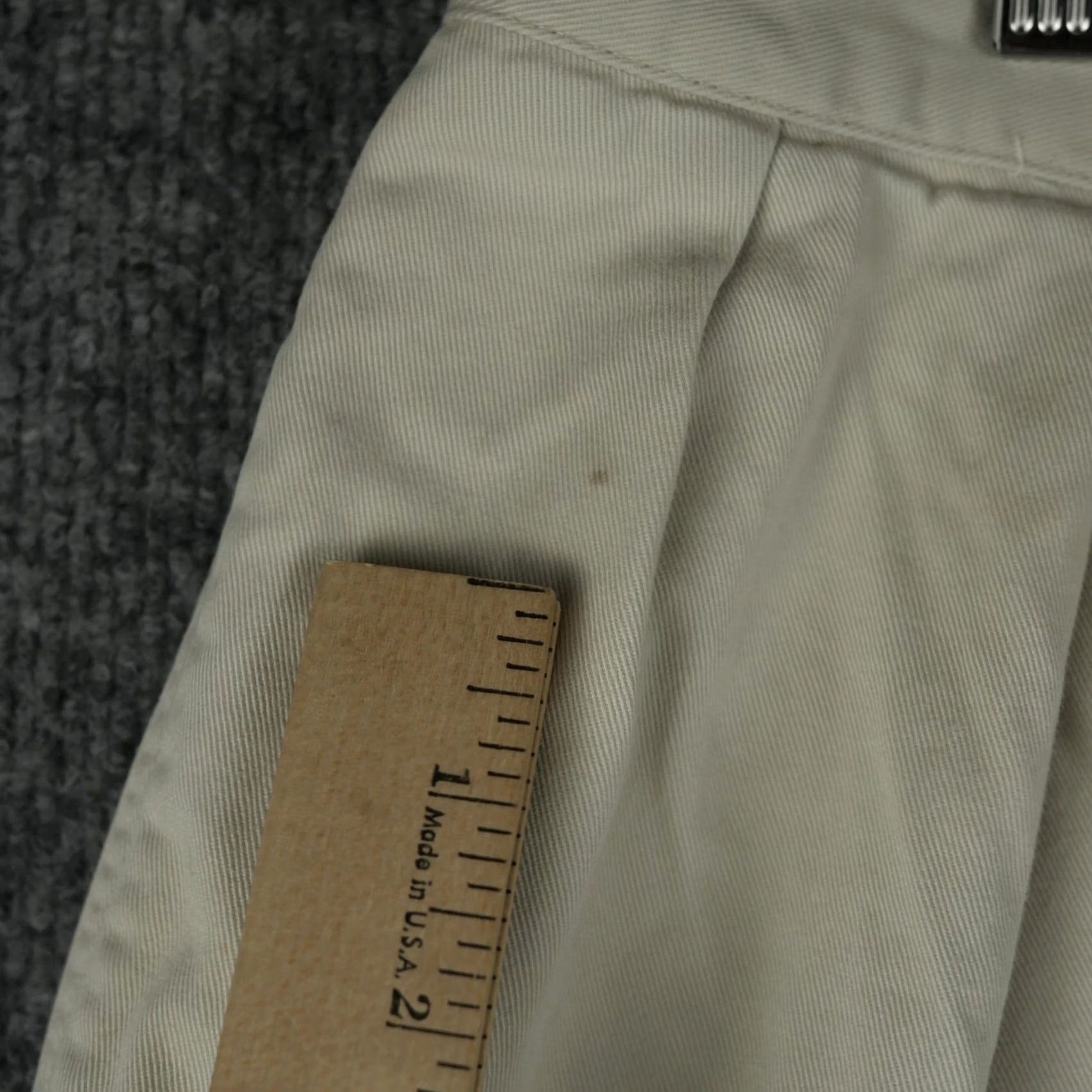 Polo Ralph Lauren Polo Ralph Lauren Shorts Mens 36 Beige Tyler Pleated Chino Classic Cotton Casual Shirt, Shorts, Pants, Denim, Beige, 36, Mens Size US M / EU 48-50 / 2 - 2 Thumbnail