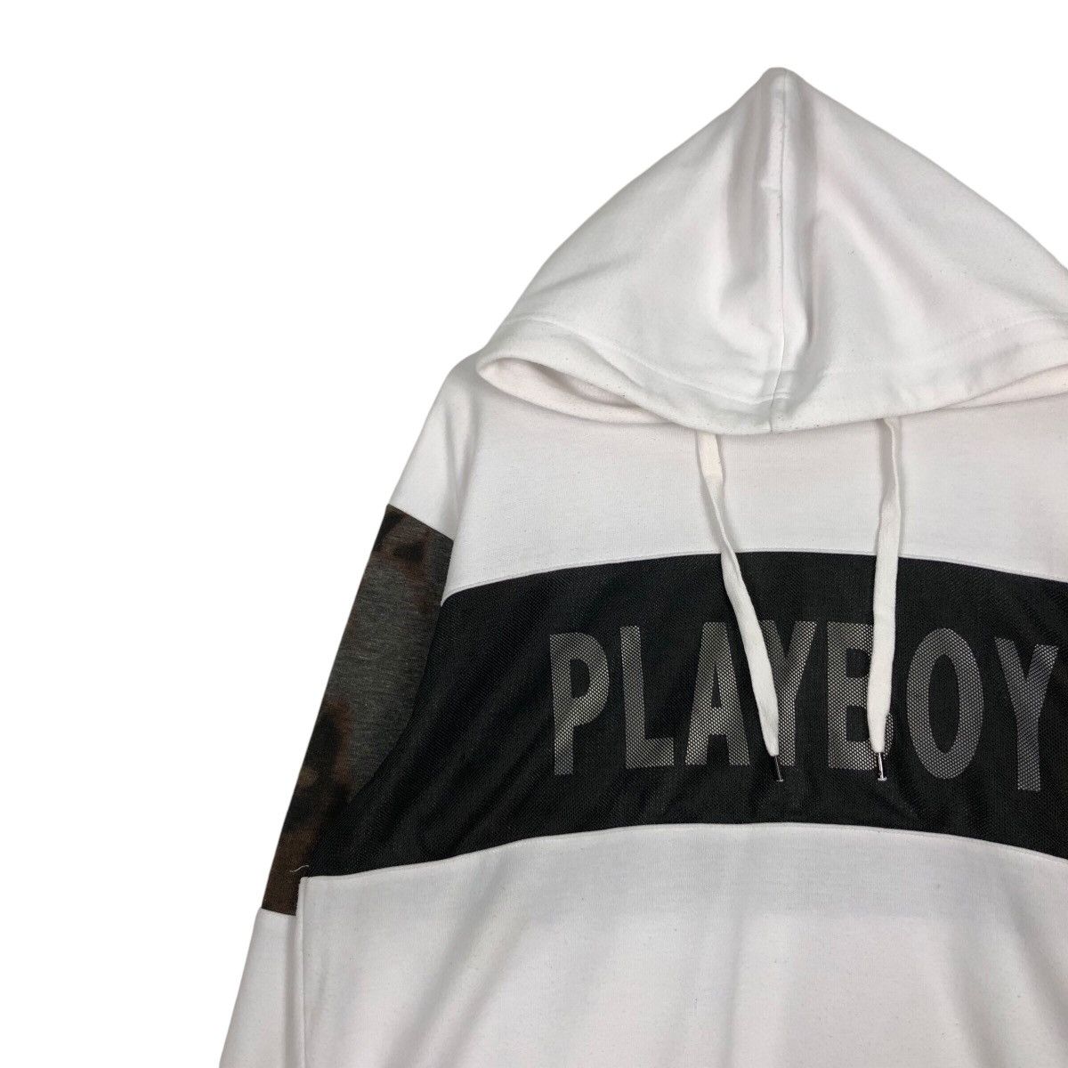 Japanese Brand × Playboy × Vintage Rare Playboy Sweatshirt Hoodie Net Logo Streetwear Large Size US L / EU 52-54 / 3 - 6 Thumbnail