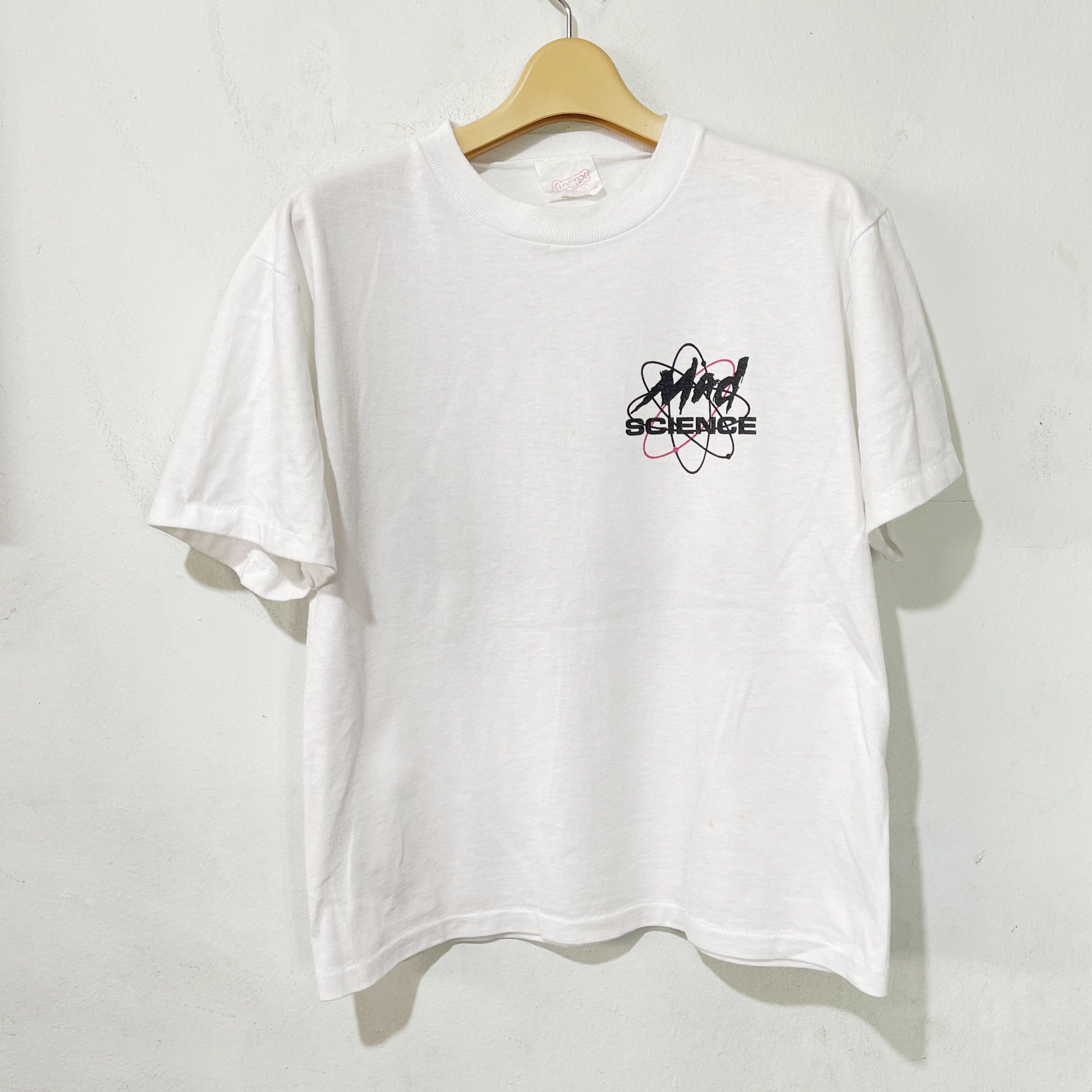 Vintage Vintage 90s Mad Science T-Shirt Size US XS / EU 42 / 0 - 4 Thumbnail