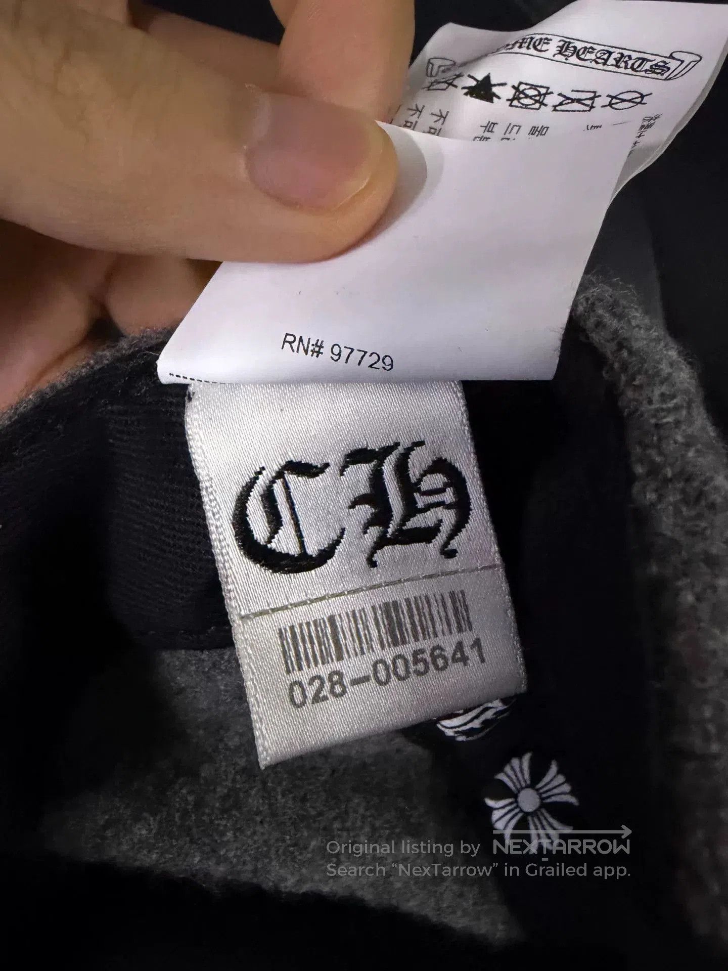 Chrome Hearts Chrome Hearts Cashmere Cross Baseball Hat. Size ONE SIZE - 5 Thumbnail