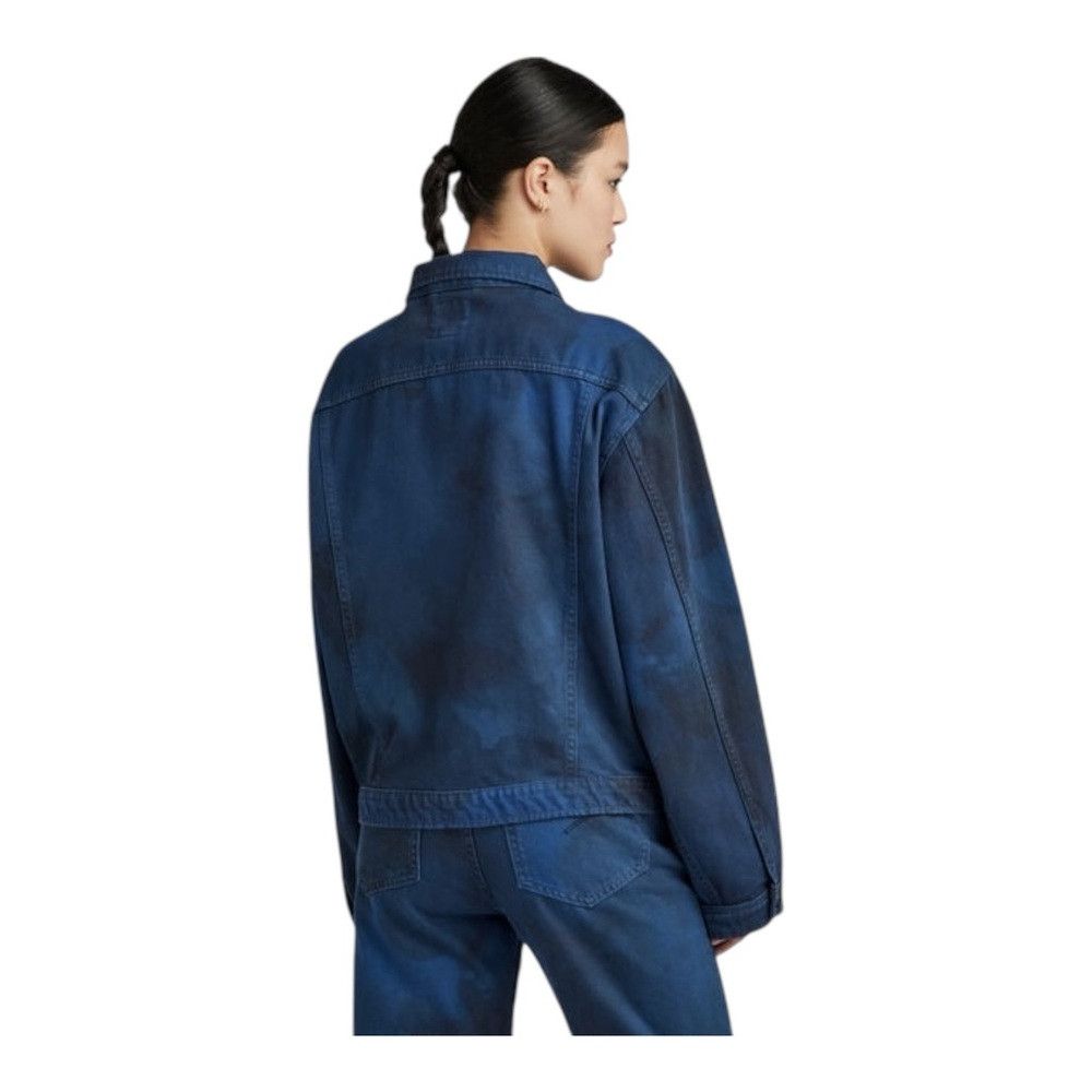 G-Star NWT G-Star RAW Oversized Denim Jacket XS Sea Blue $250 Size XS / US 0-2 / IT 36-38 - 2 Thumbnail