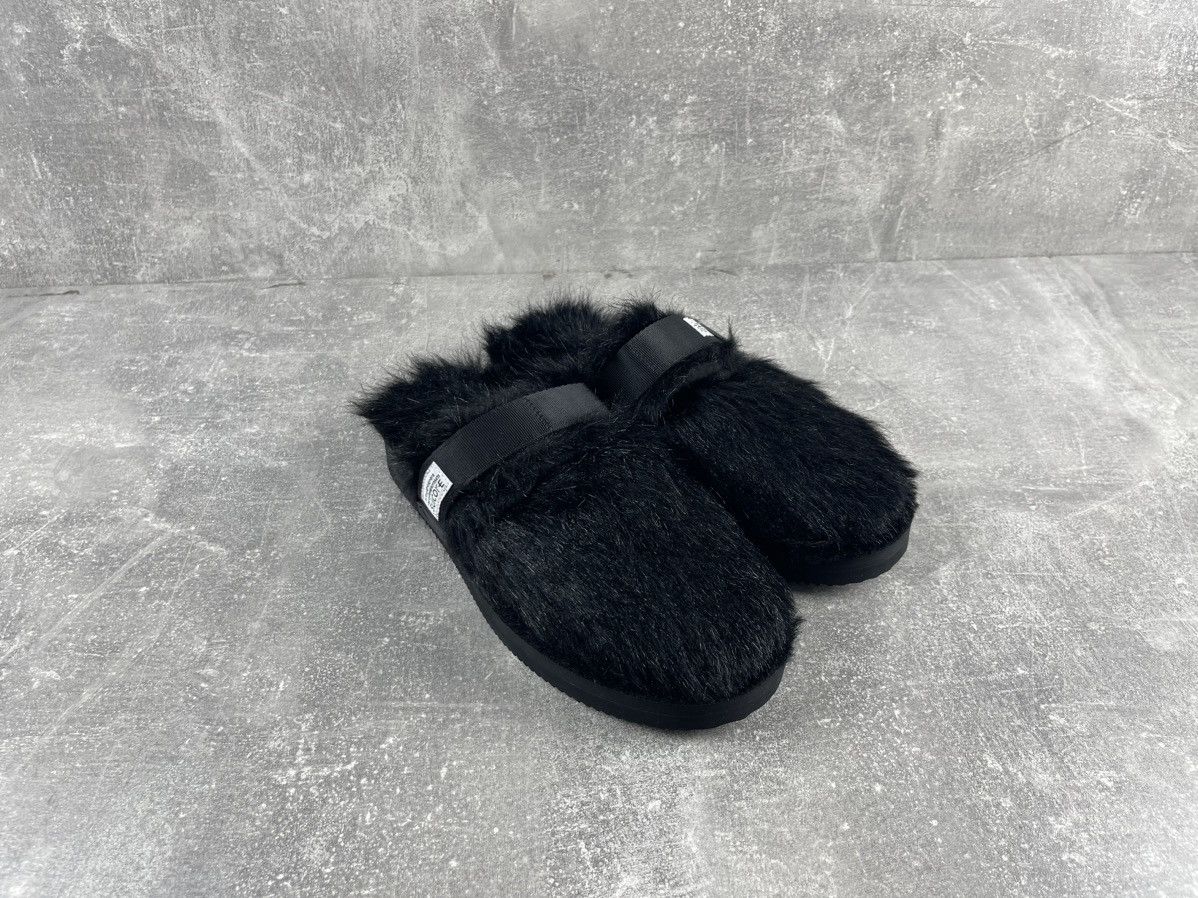 Suicoke Suicoke NWT Rare Y2K Black Fluffy Slip-on Sandals Size US 9 / EU 42 - 3 Thumbnail