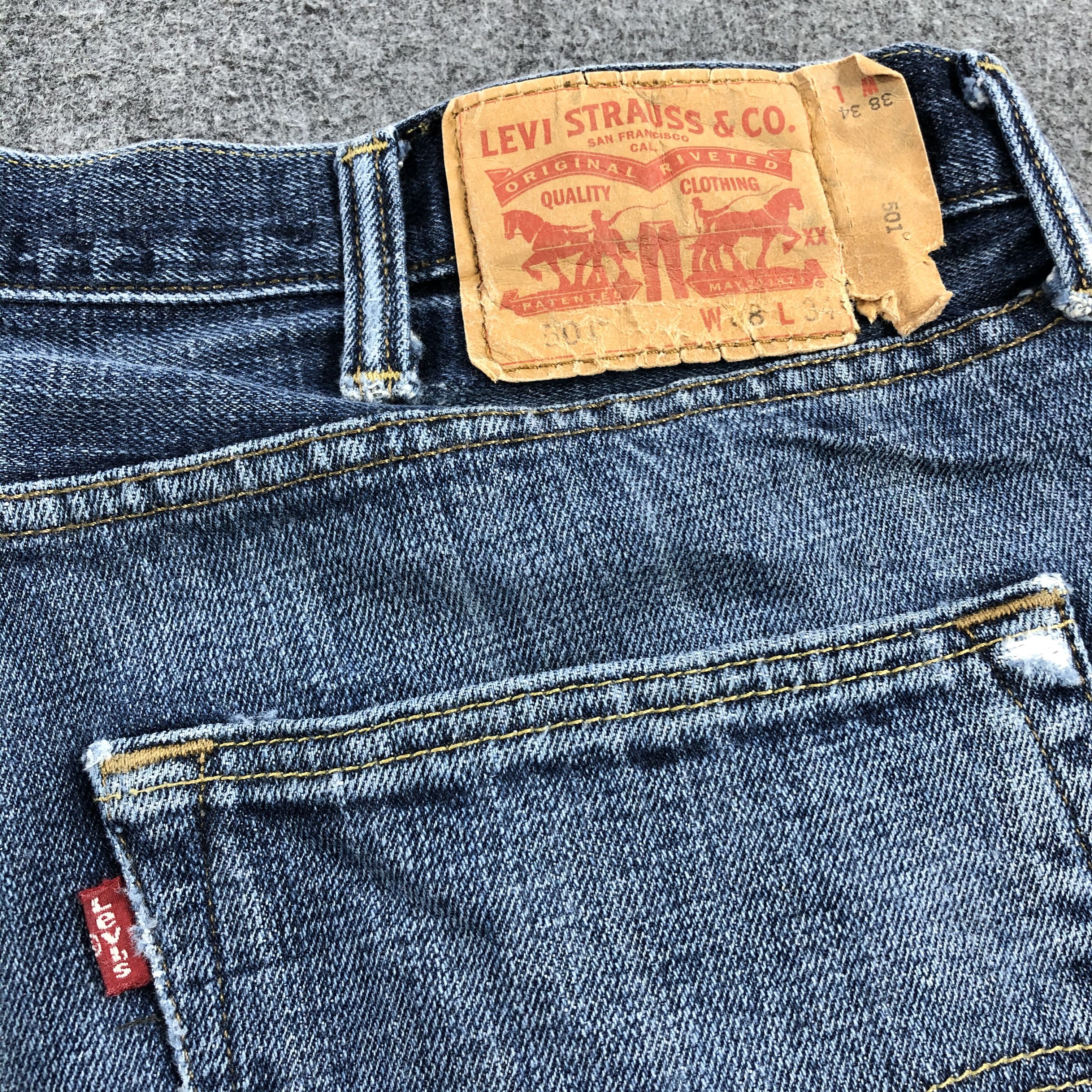 Levi's Vintage Levis 501 Jeans-JM1295 Size US 38 / EU 54 - 6 Thumbnail